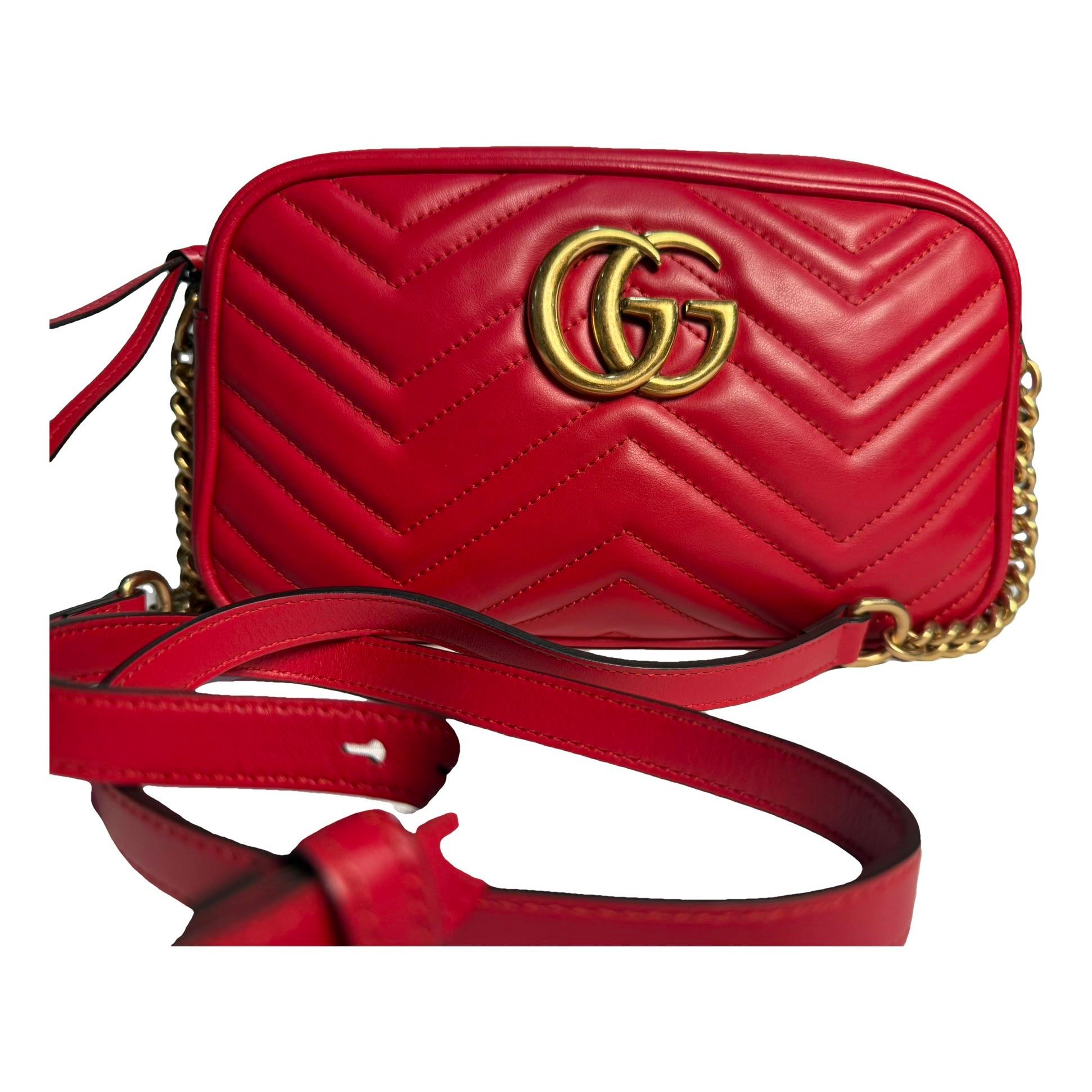 GG Marmont leather crossbody bag