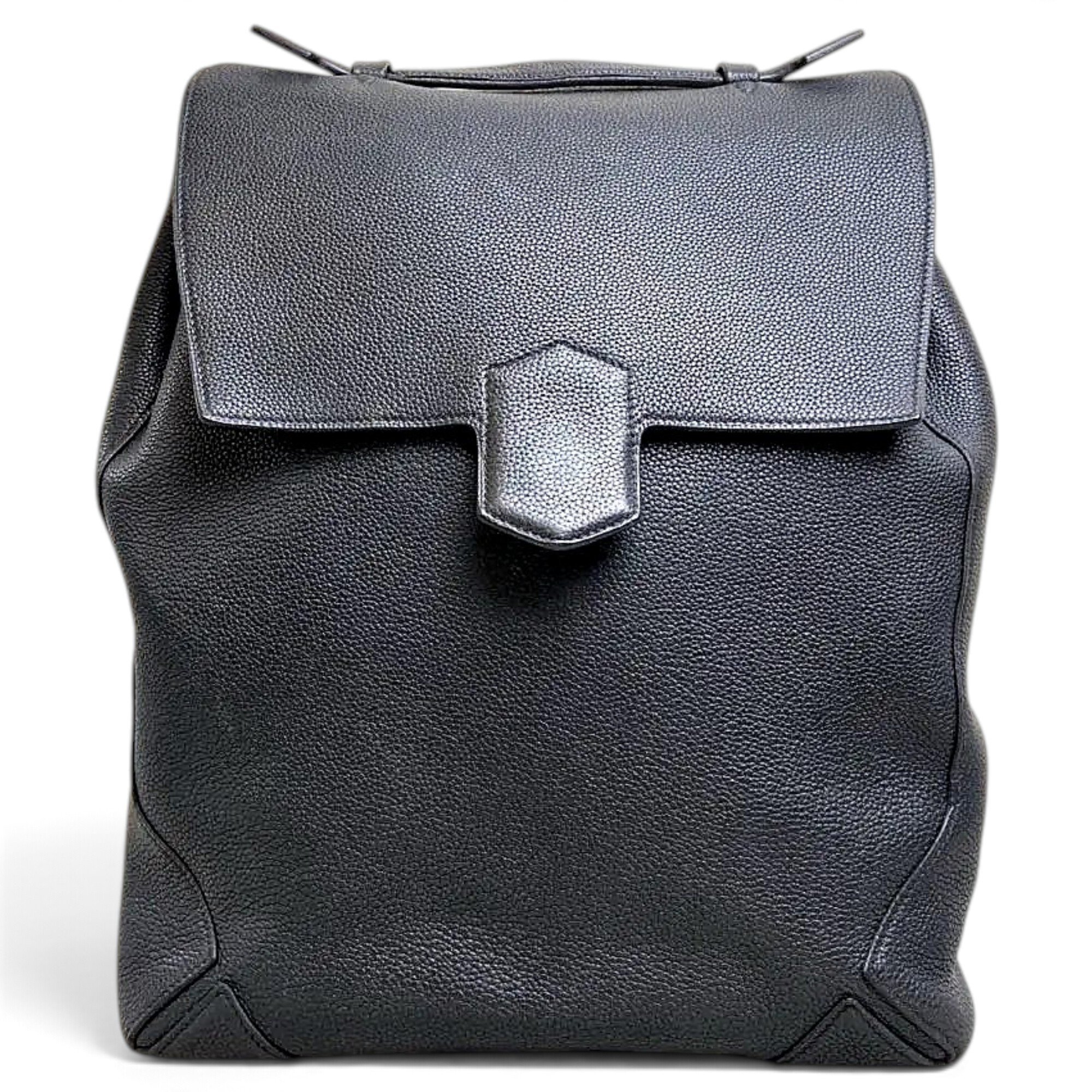 Leather backpack