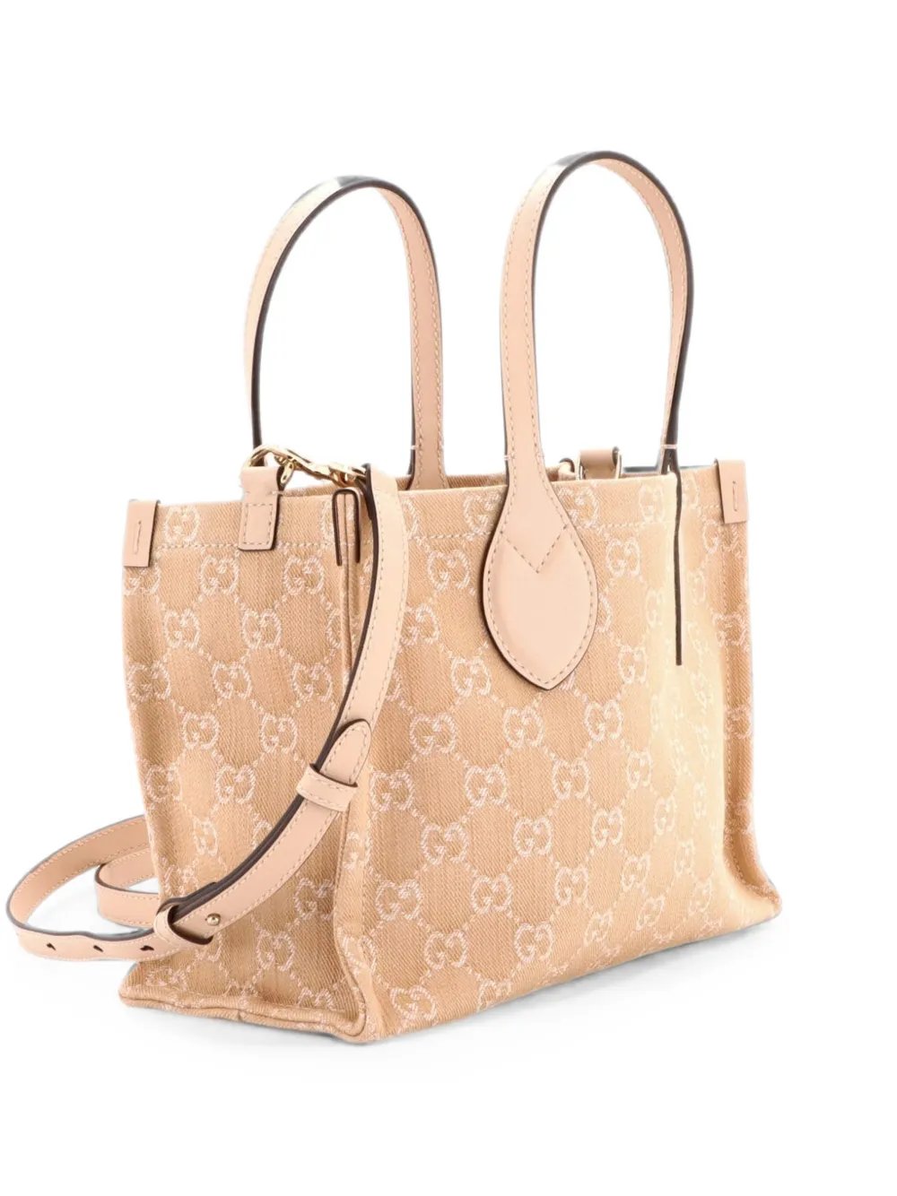 Ophidia Shopper GG Denim Medium tote bag