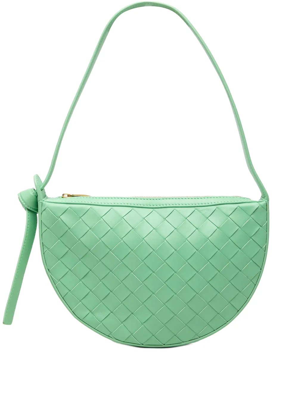2012-2026 Mini Leather Intrecciato Sunrise Hobo shoulder bag