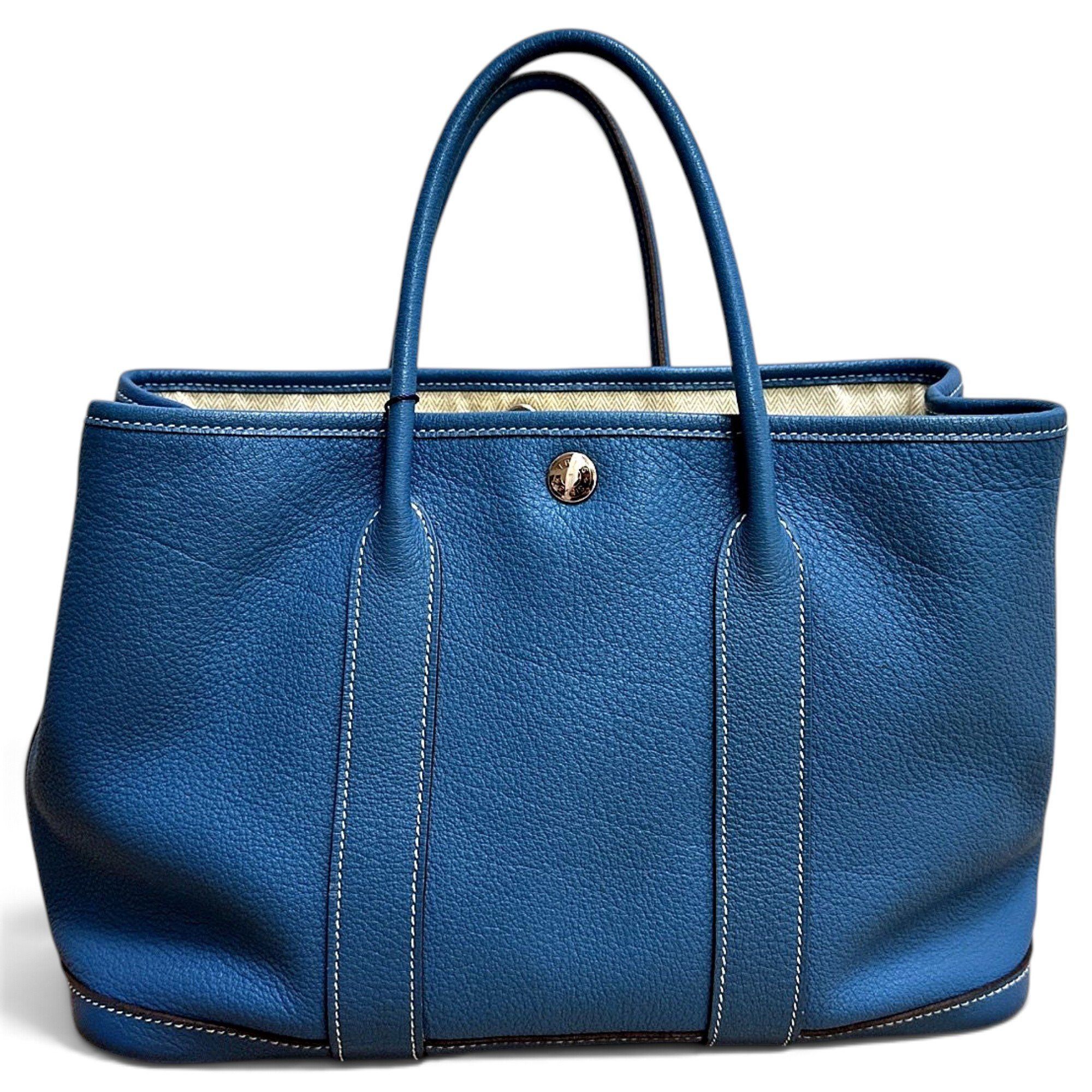 Garden Party leather handbag