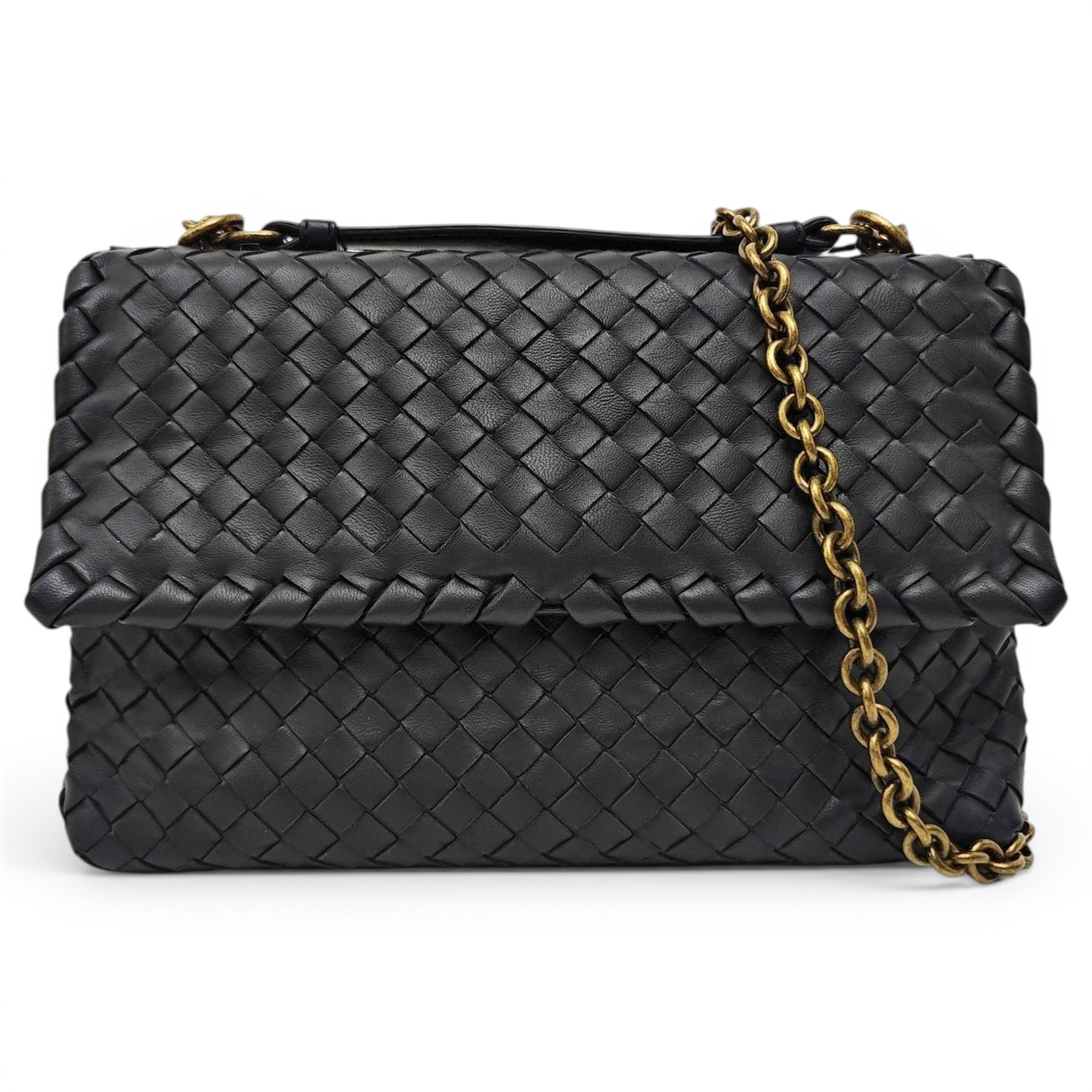 Olimpia leather crossbody bag