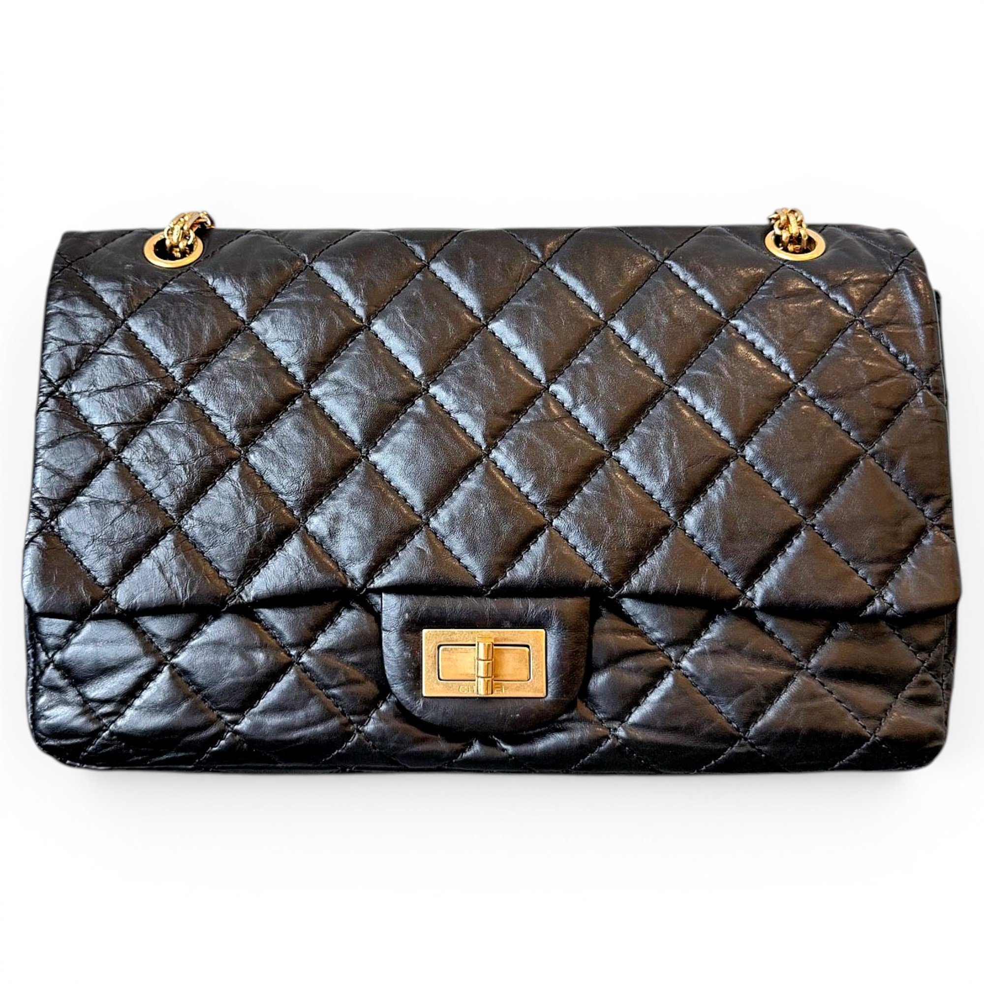 2.55 leather handbag
