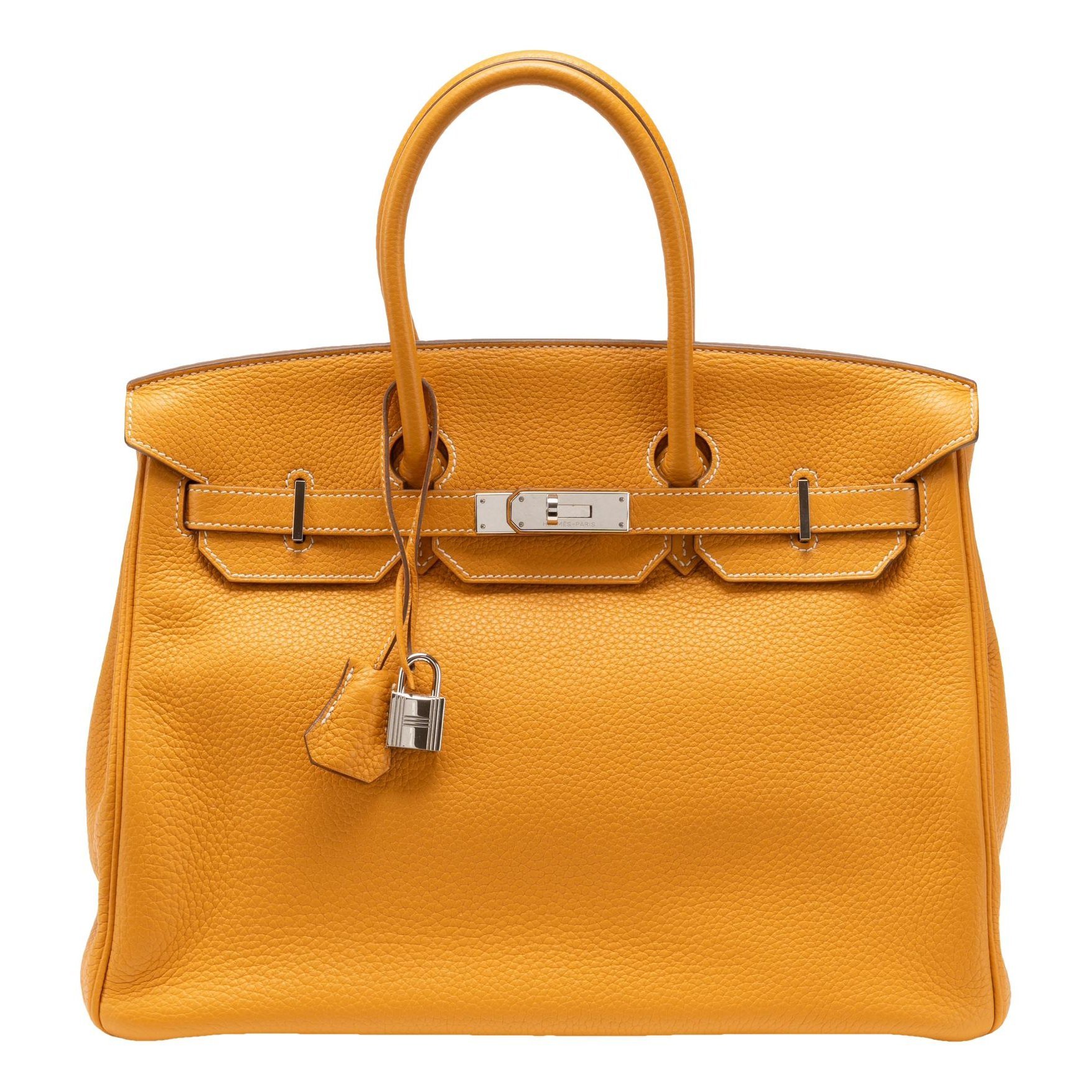 Birkin 35 leather handbag