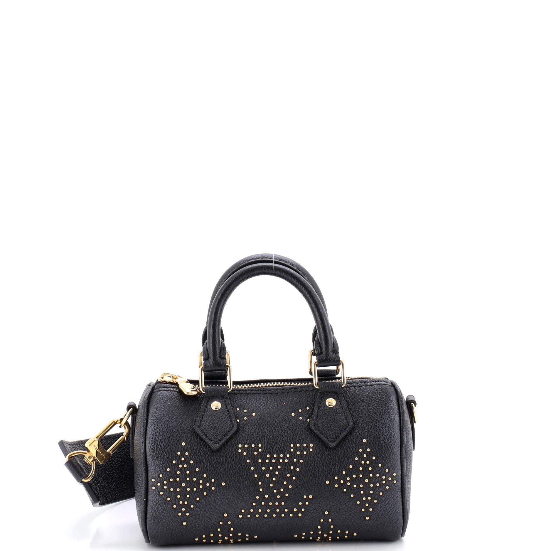 Speedy Bandouliere NM Bag Studded Leather Nano