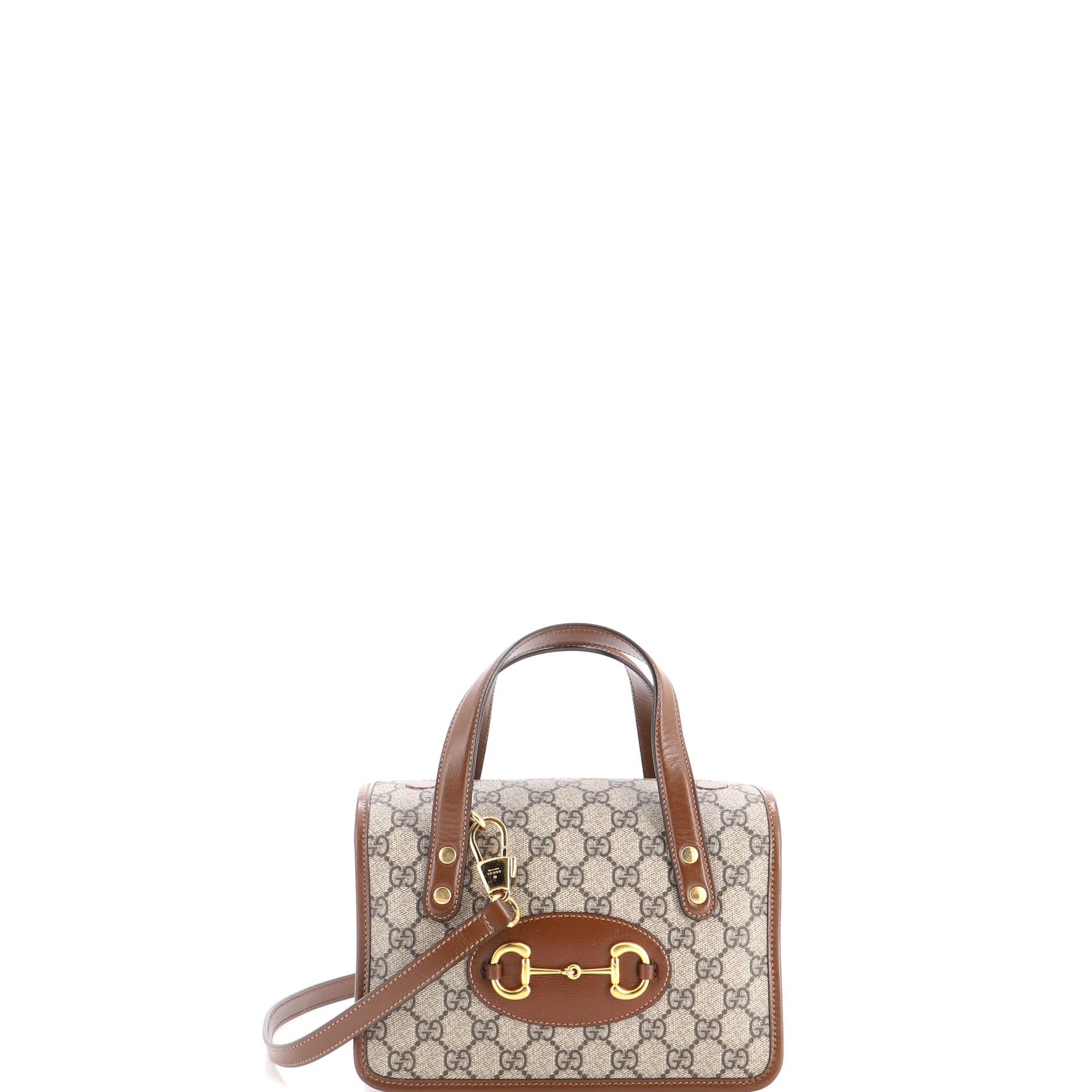 Horsebit 1955 Boston Bag GG Coated Canvas Mini