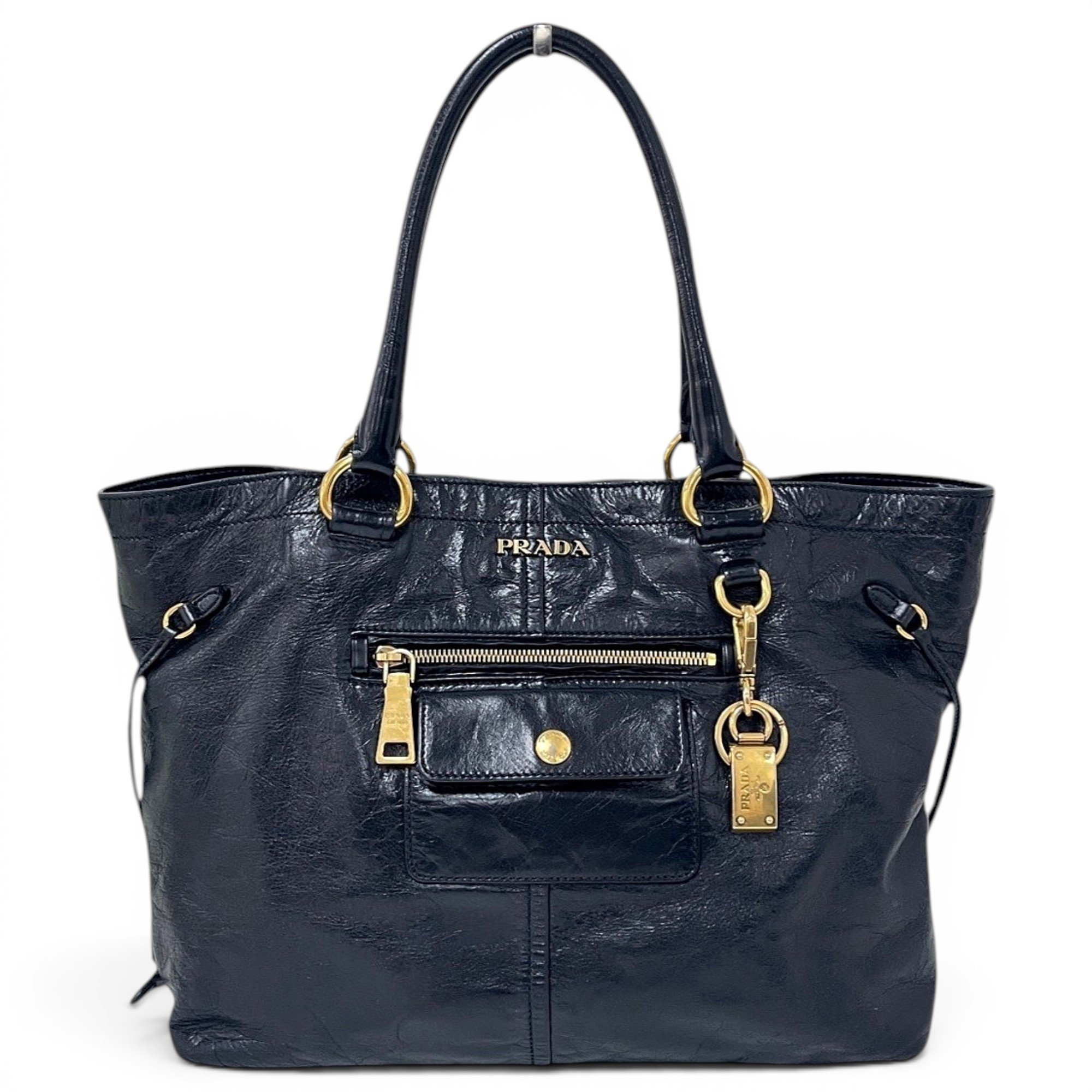 Leather handbag