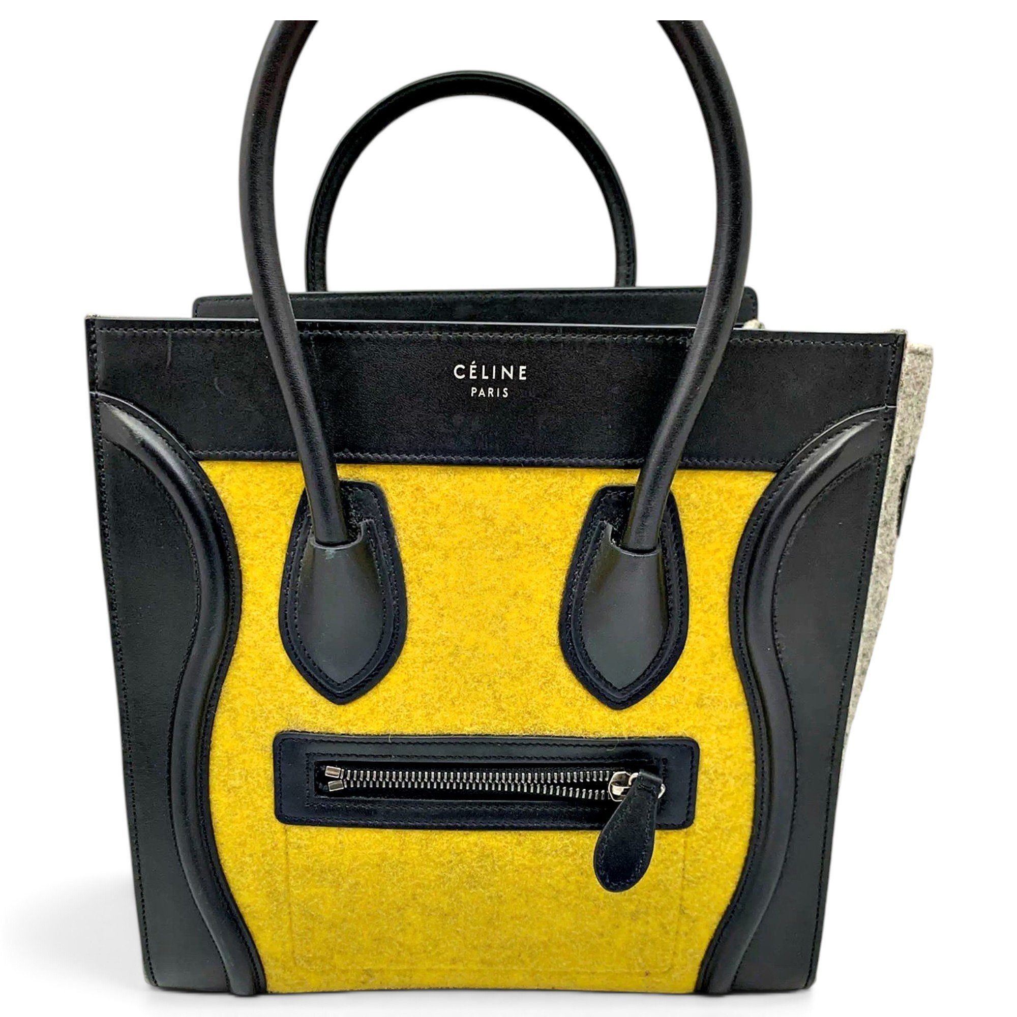 Luggage leather handbag