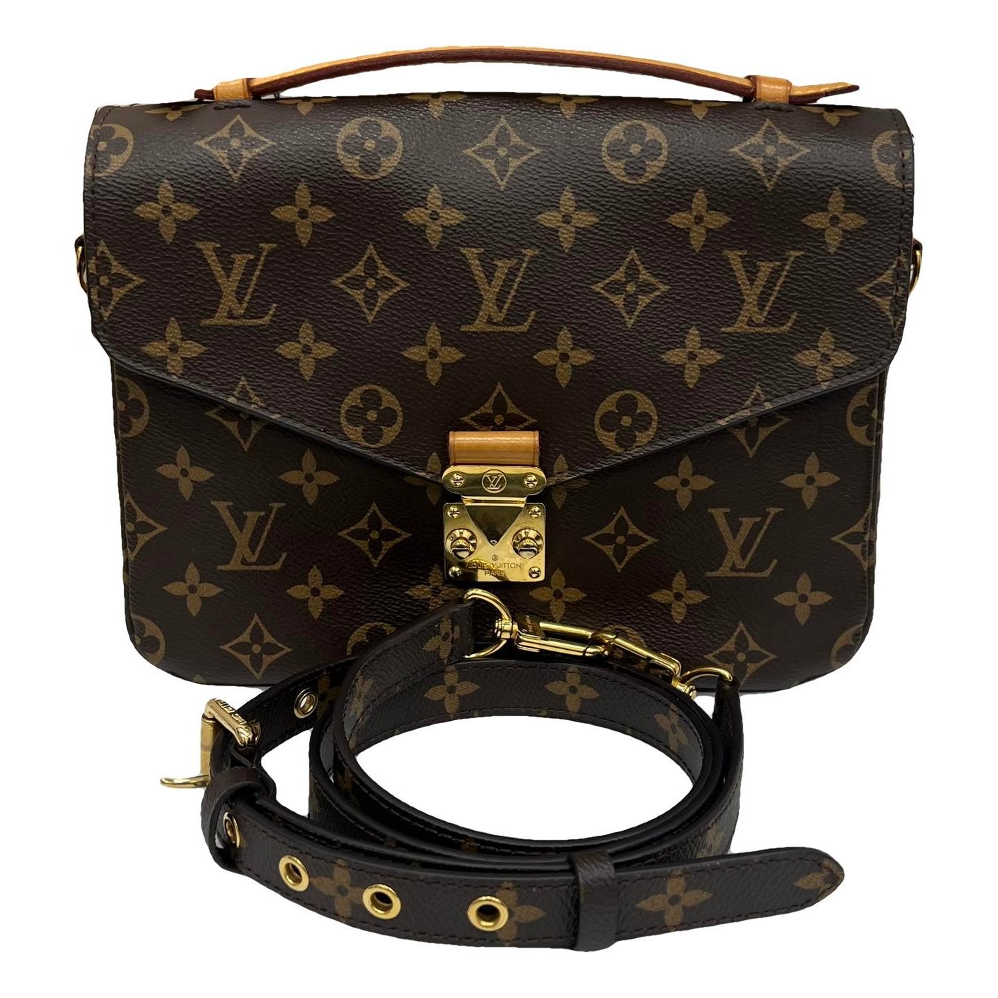 Metis leather handbag