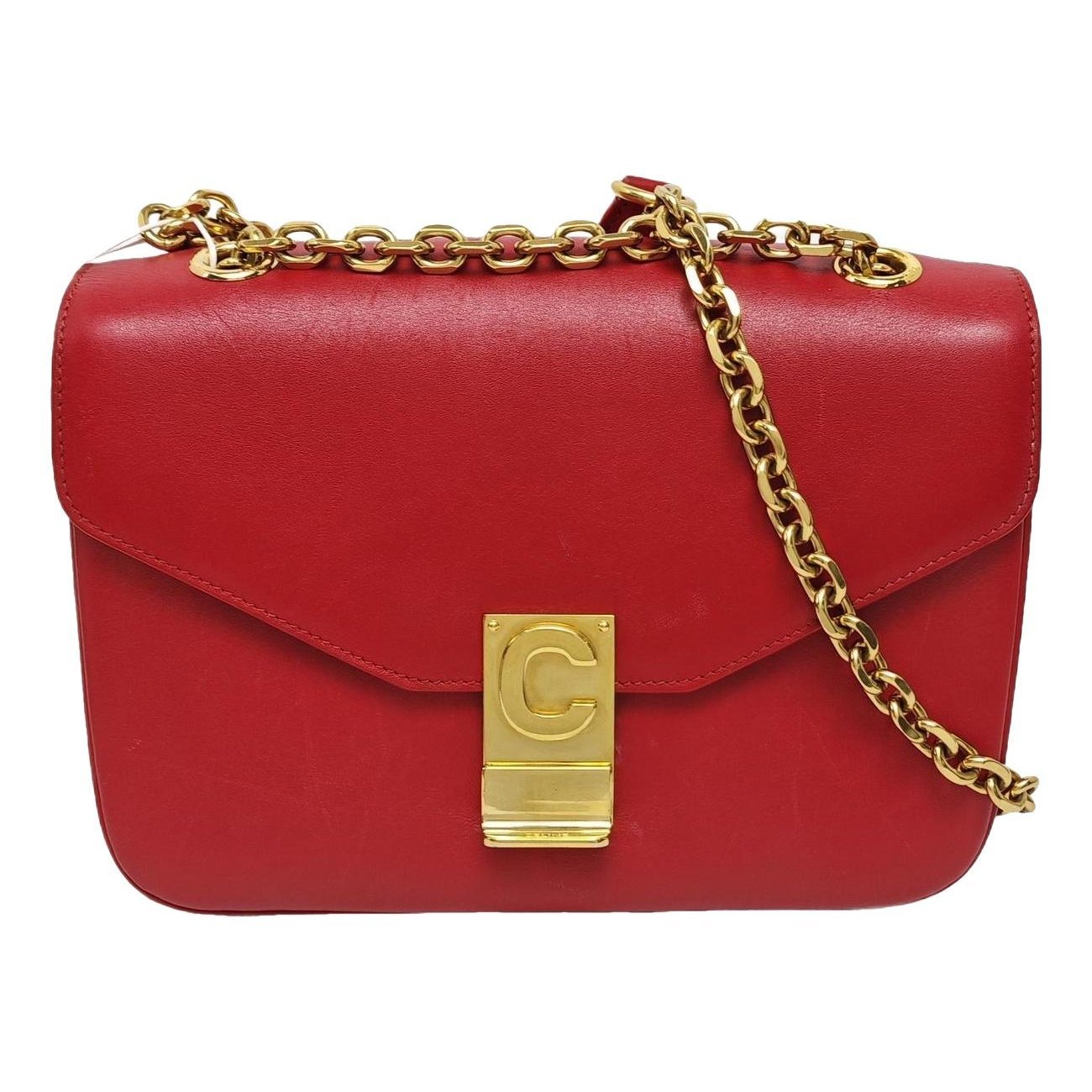 Black Belt leather handbag