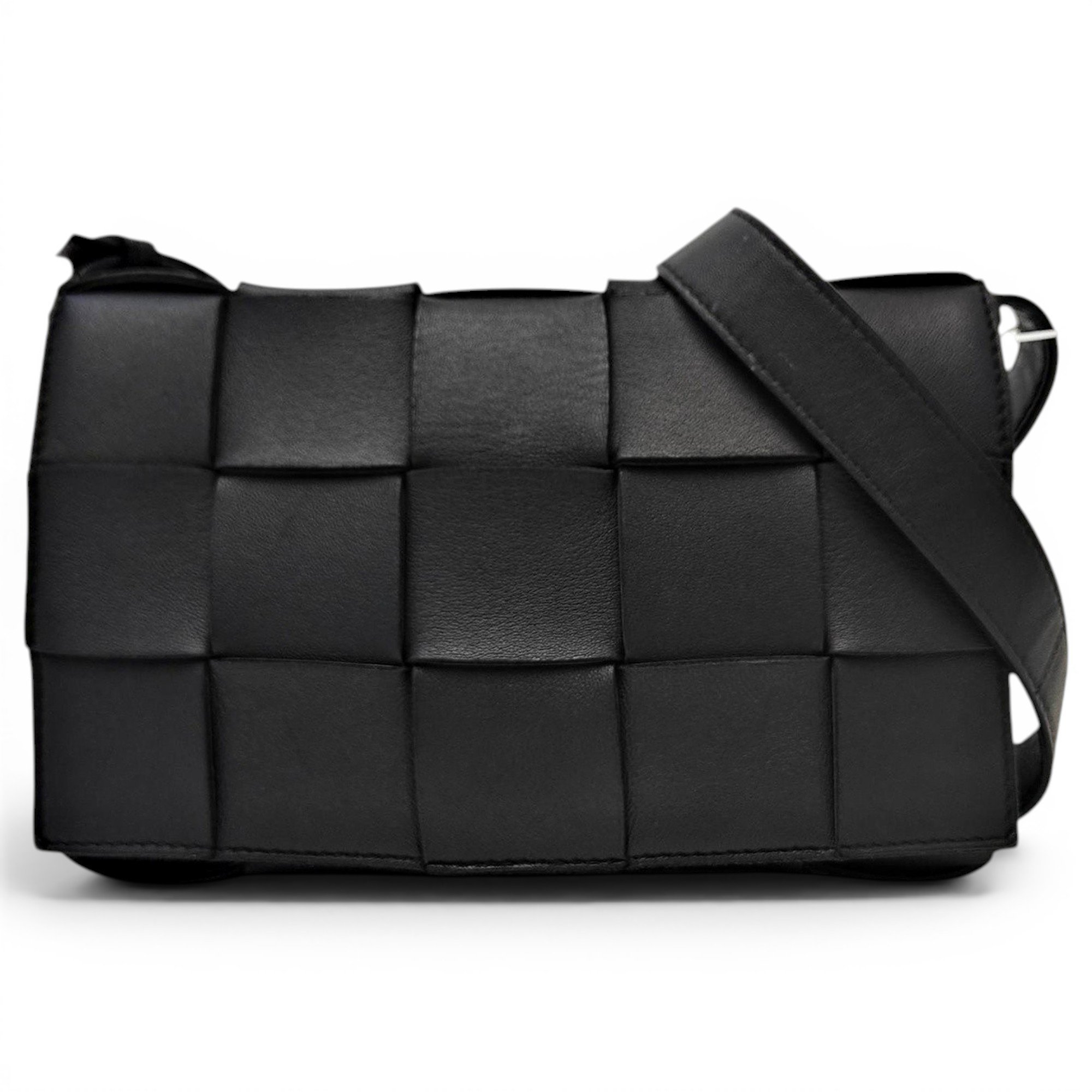 Brick Cassette leather handbag
