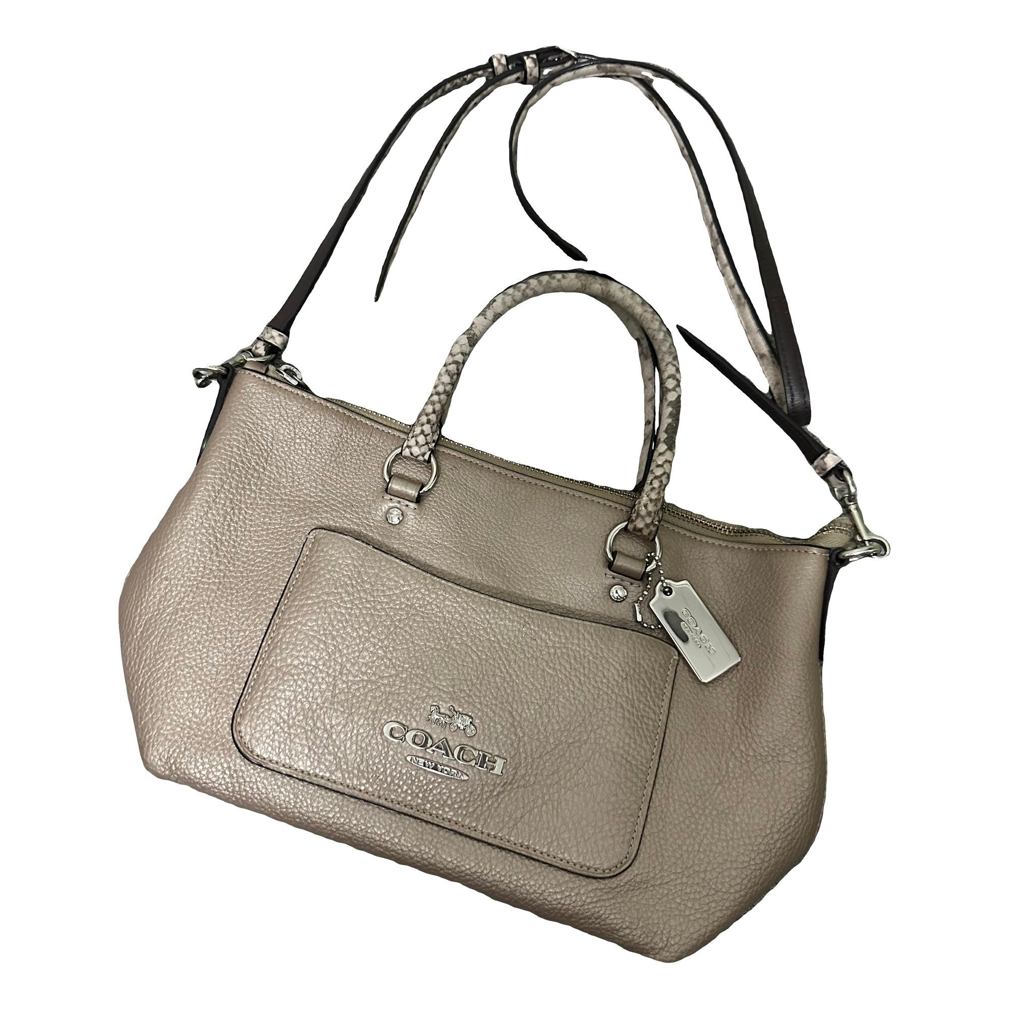 Leather handbag