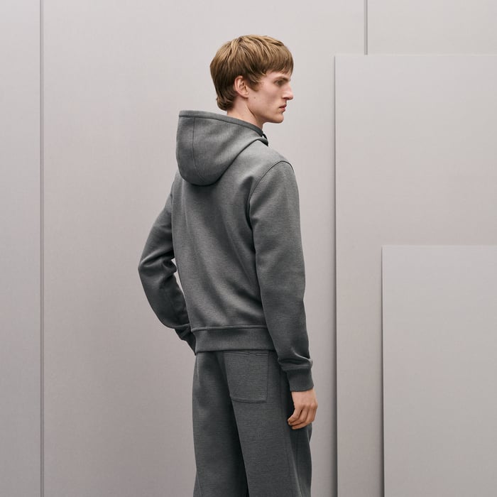 Gris Moyen "Edition Nomade" Hooded Sweater