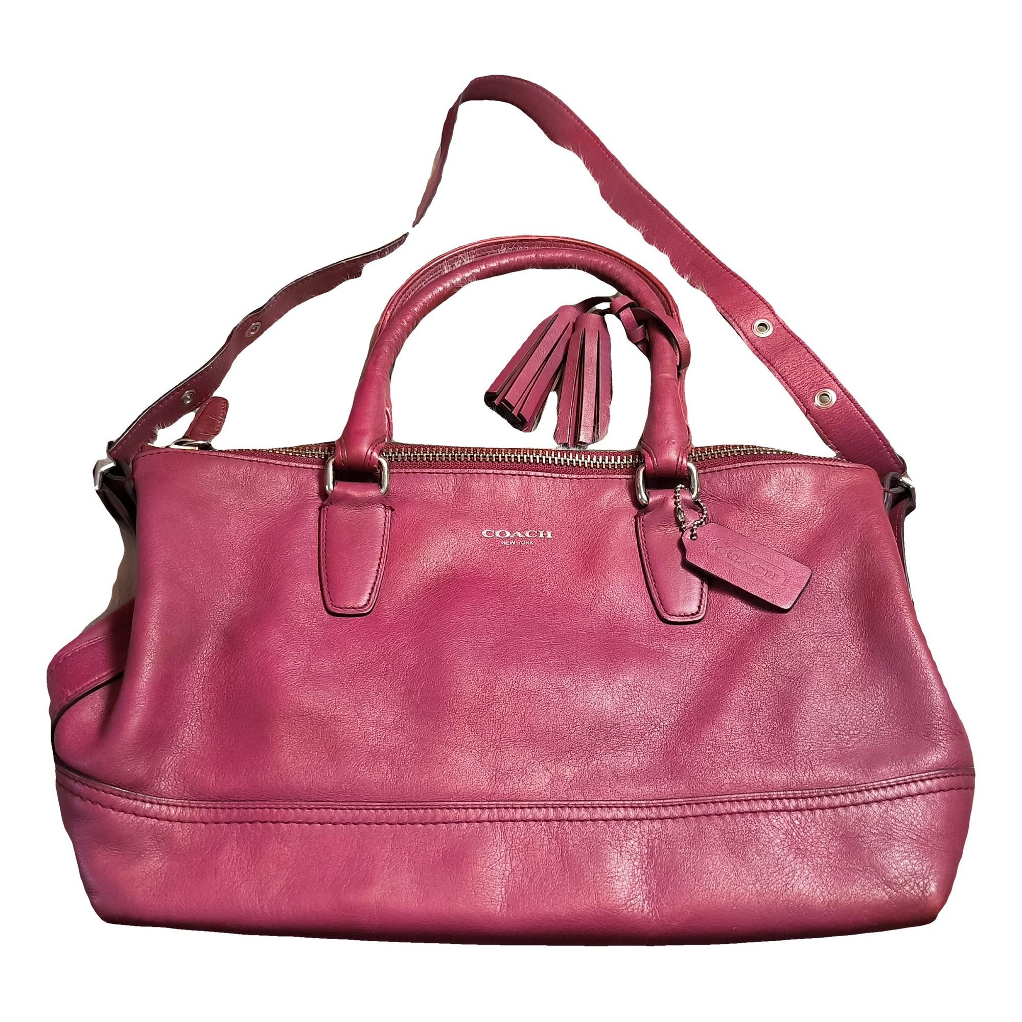 Leather handbag