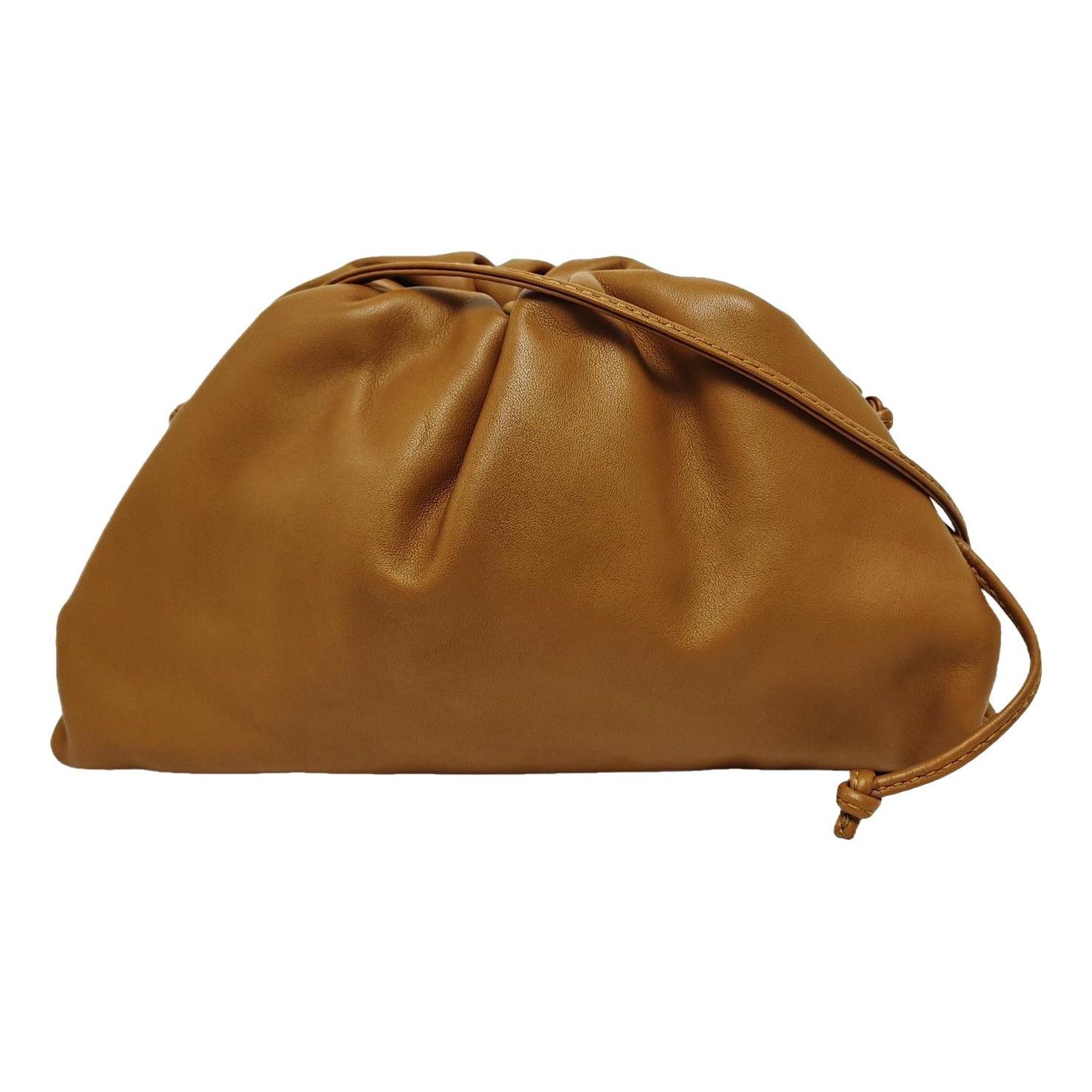 Pouch leather crossbody bag