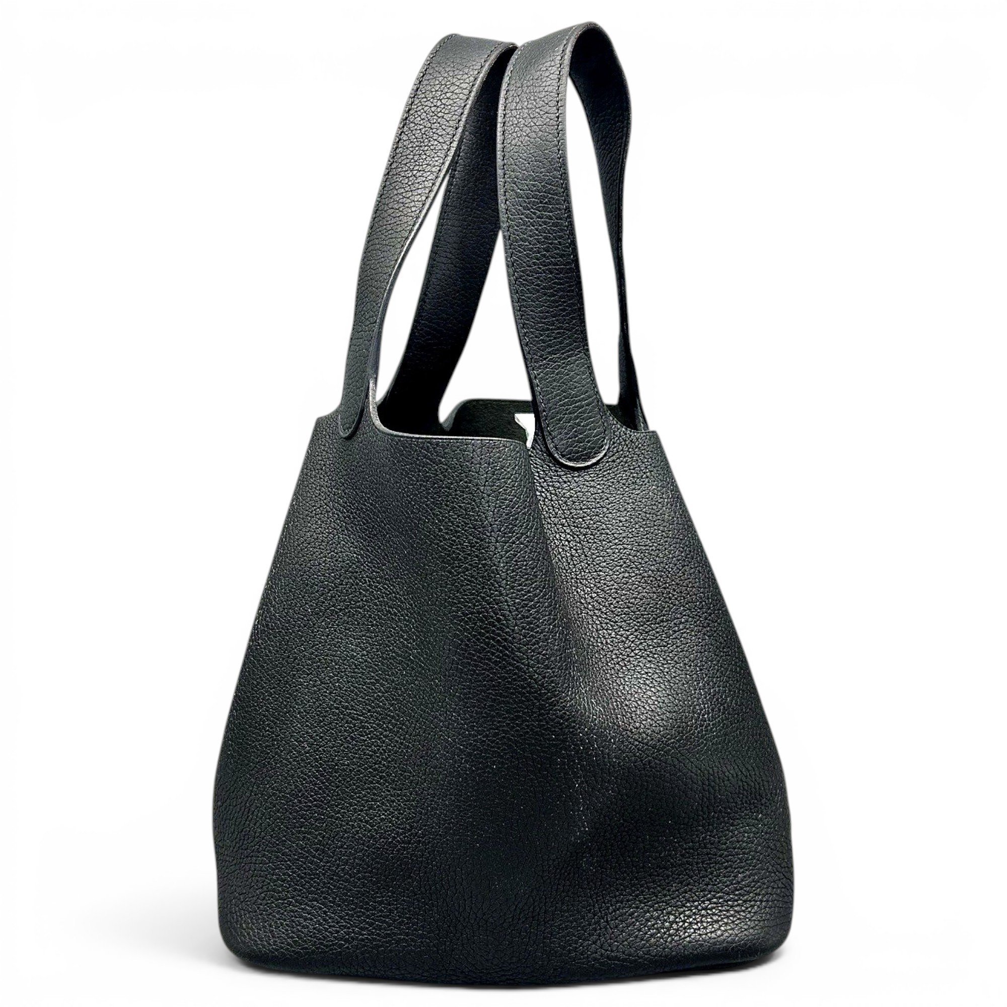 Picotin leather handbag