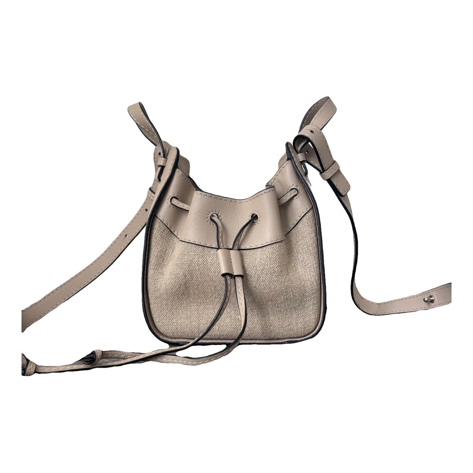 Hammock leather handbag