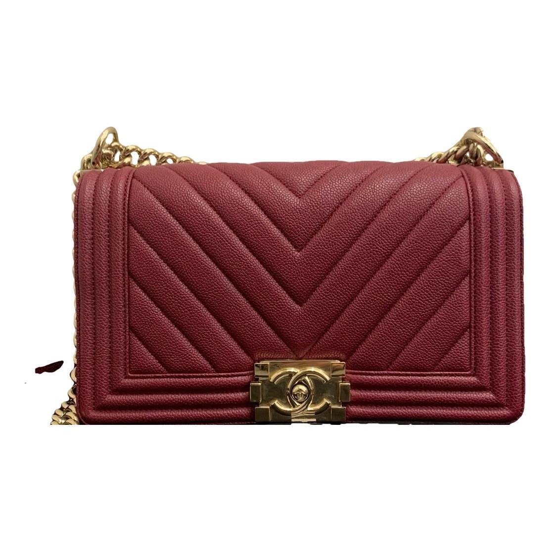 Boy leather crossbody bag