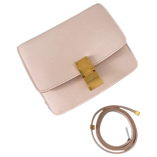 Classic leather crossbody bag