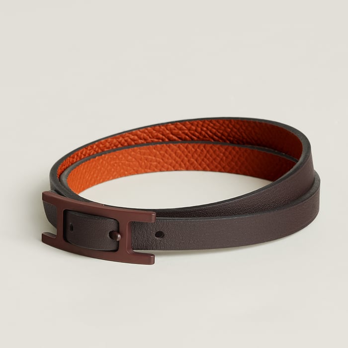 Behapi Double Tour So Brown Bracelet