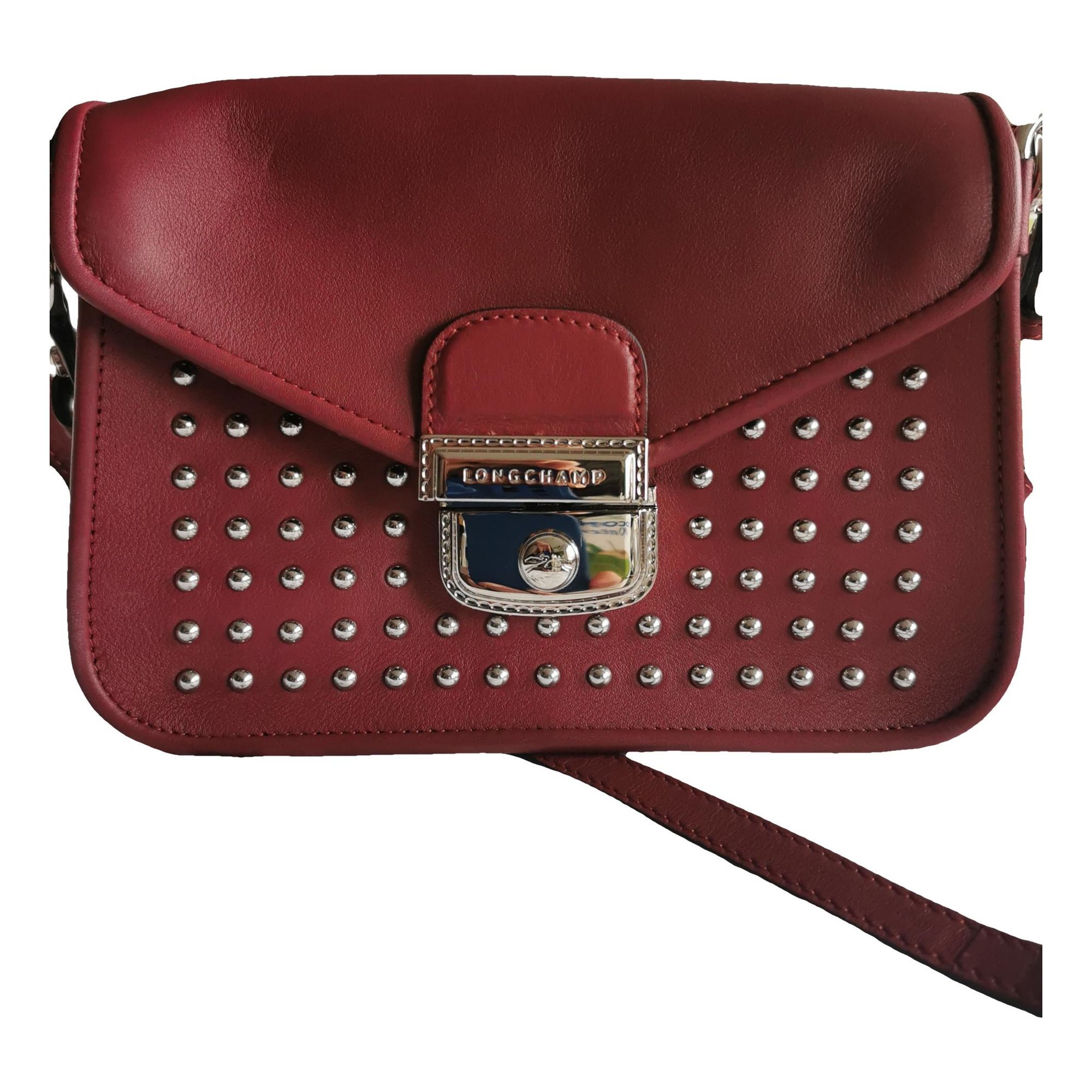 Longchamp Mademoiselle leather crossbody bag