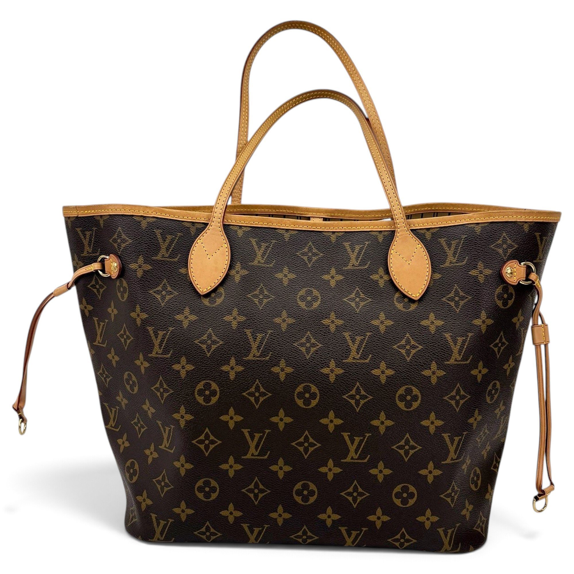 Neverfull leather tote