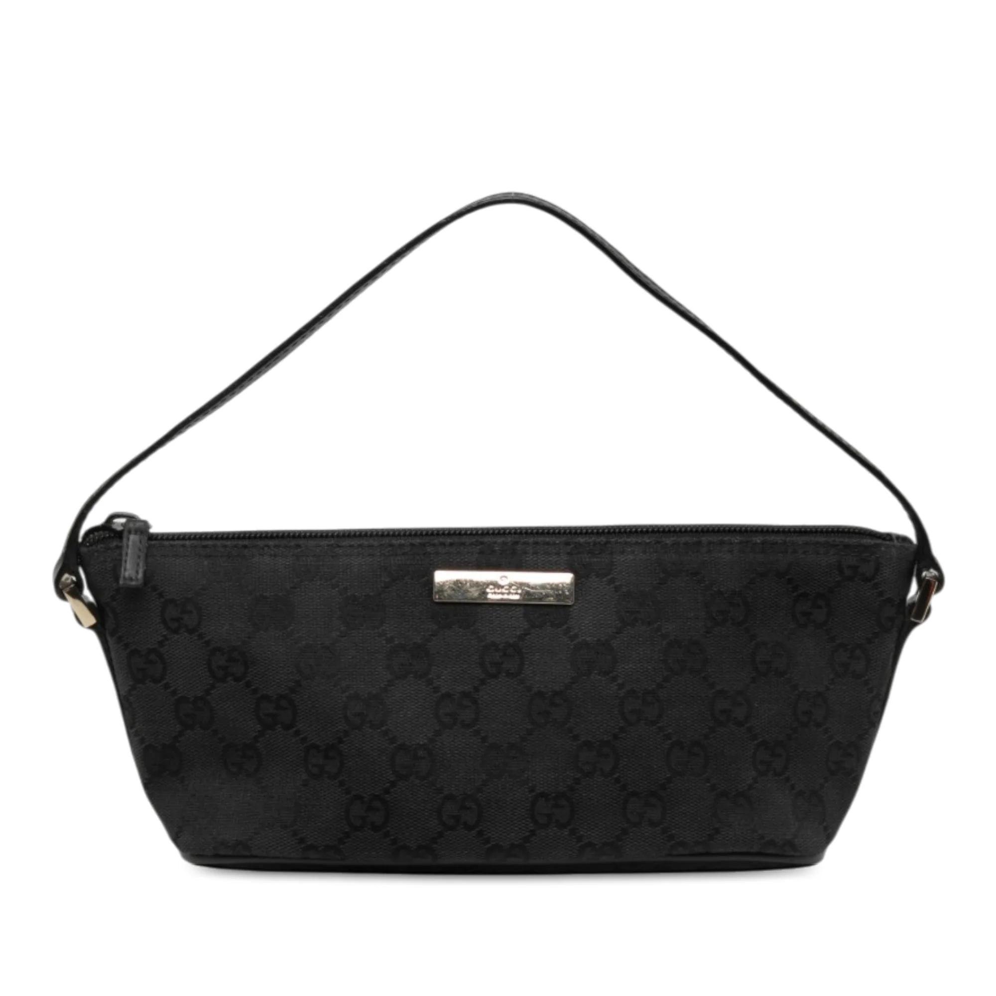 Gucci B leather handbag