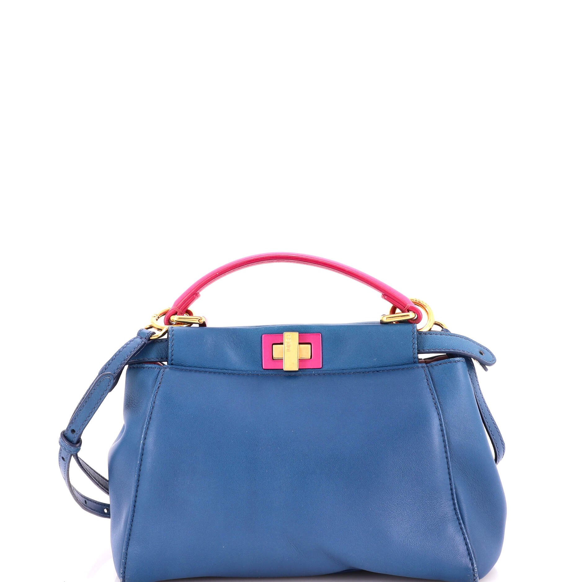 Peekaboo Bag Leather Mini