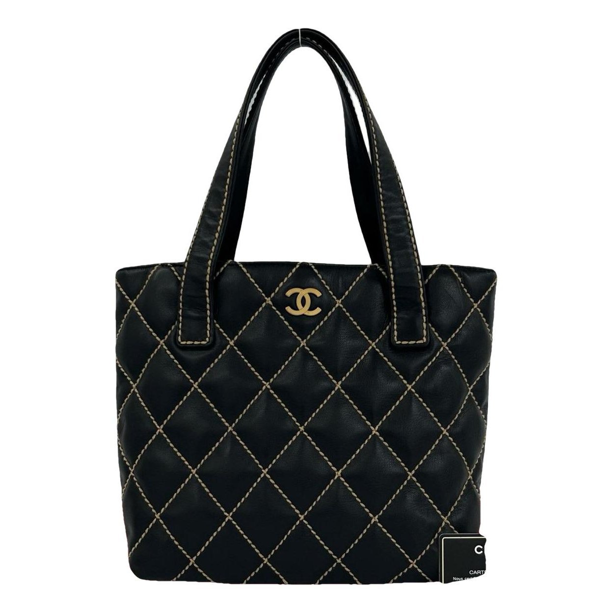 Wild Stitch leather tote