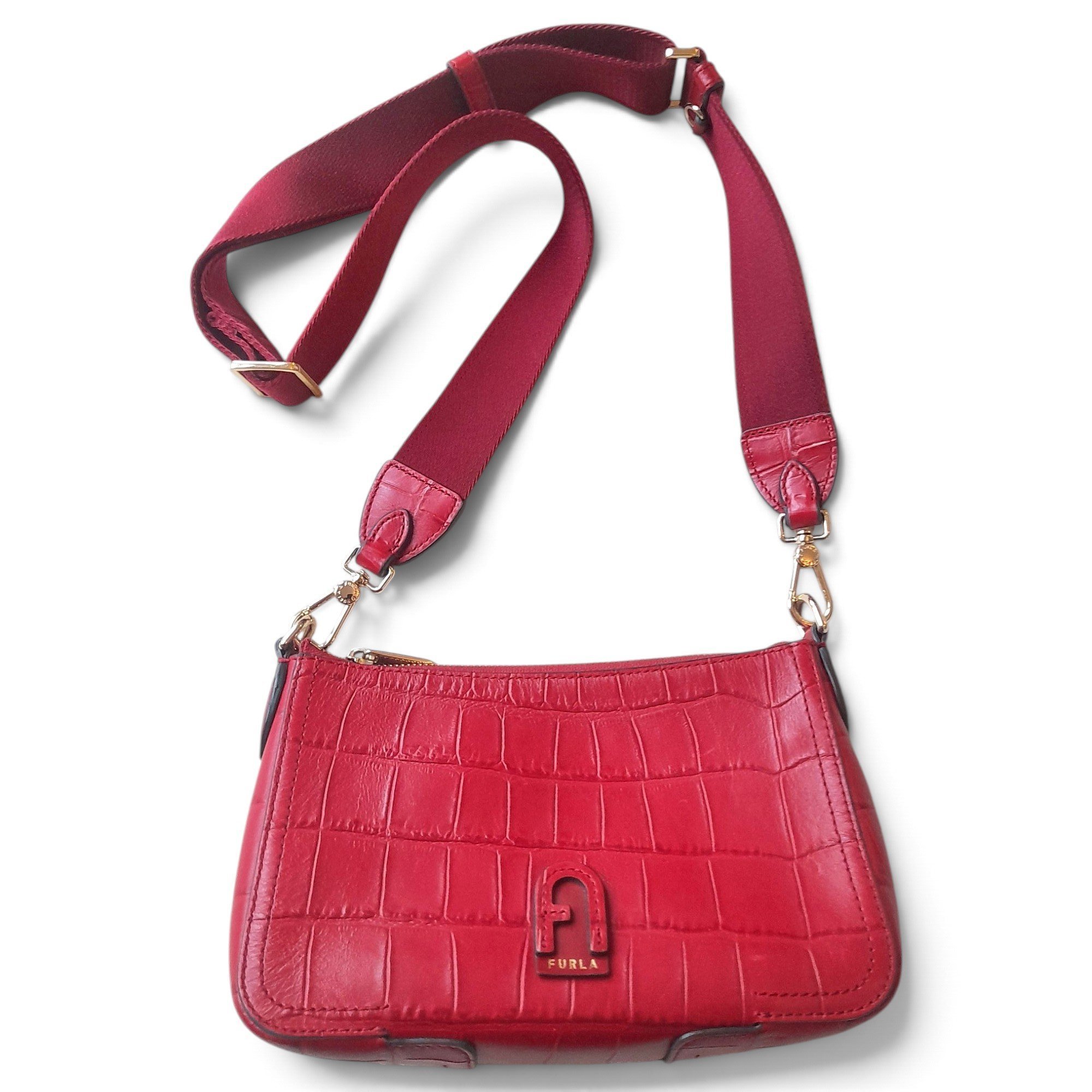 Leather crossbody bag