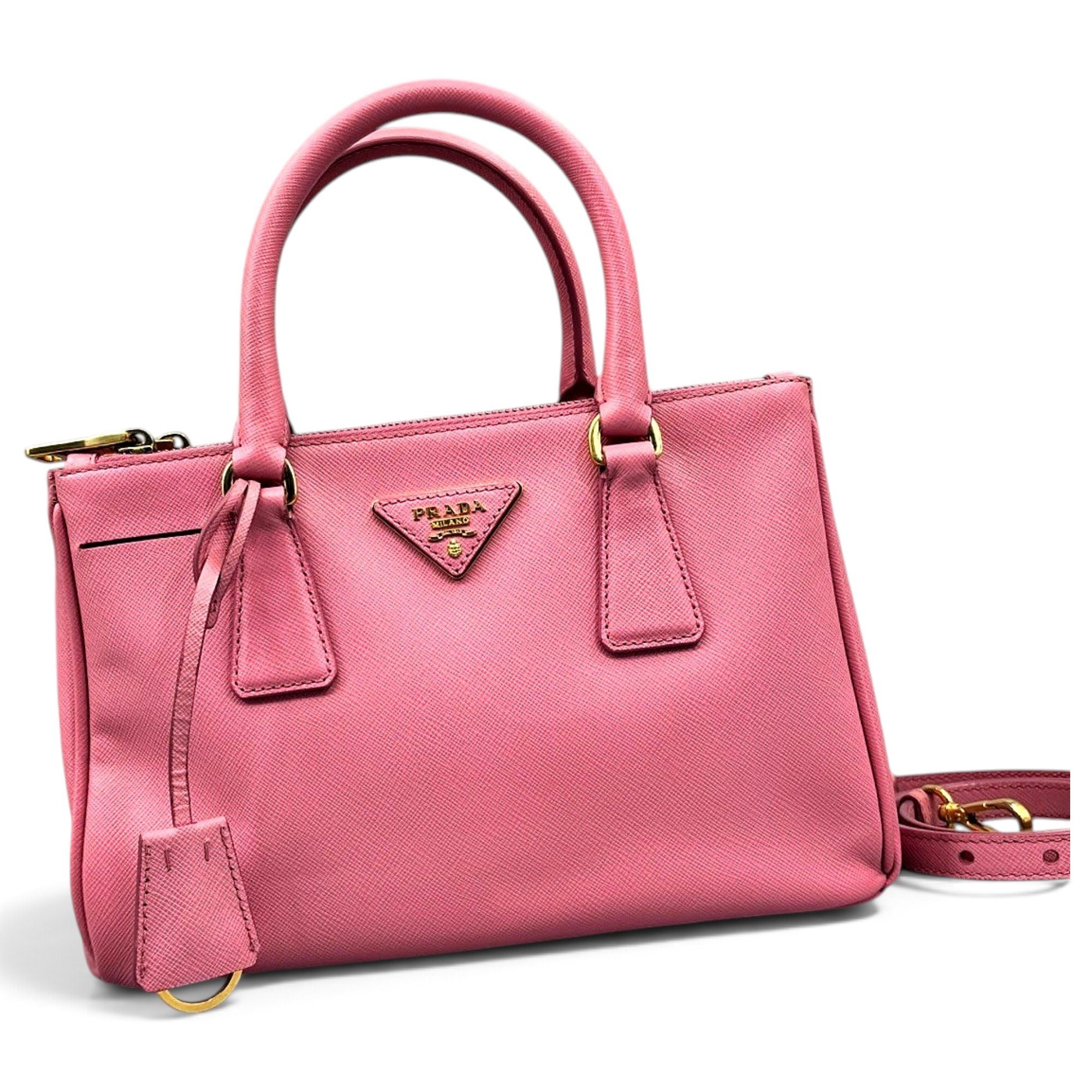 Galleria leather handbag
