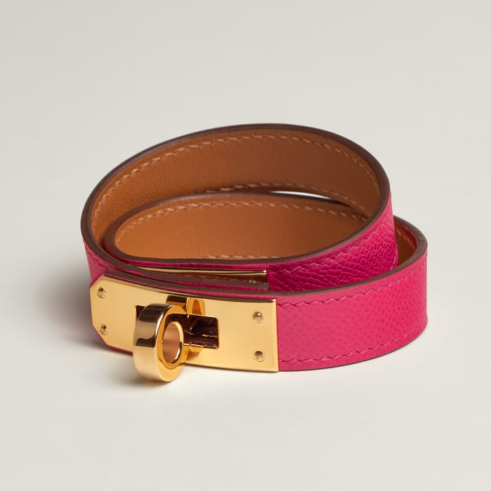 Rose Extrême Kelly Double Tour Bracelet