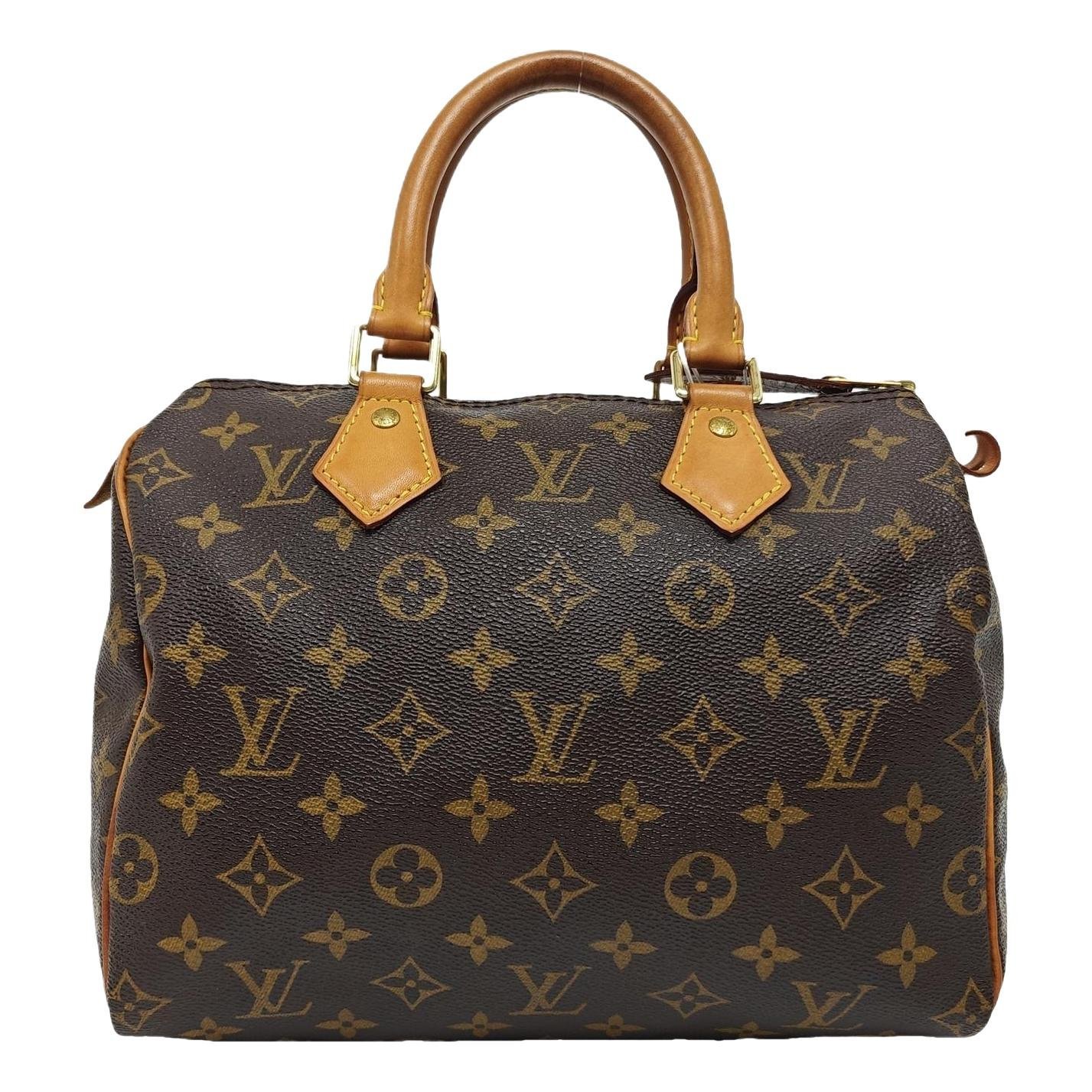Nano Speedy / Mini HL leather handbag