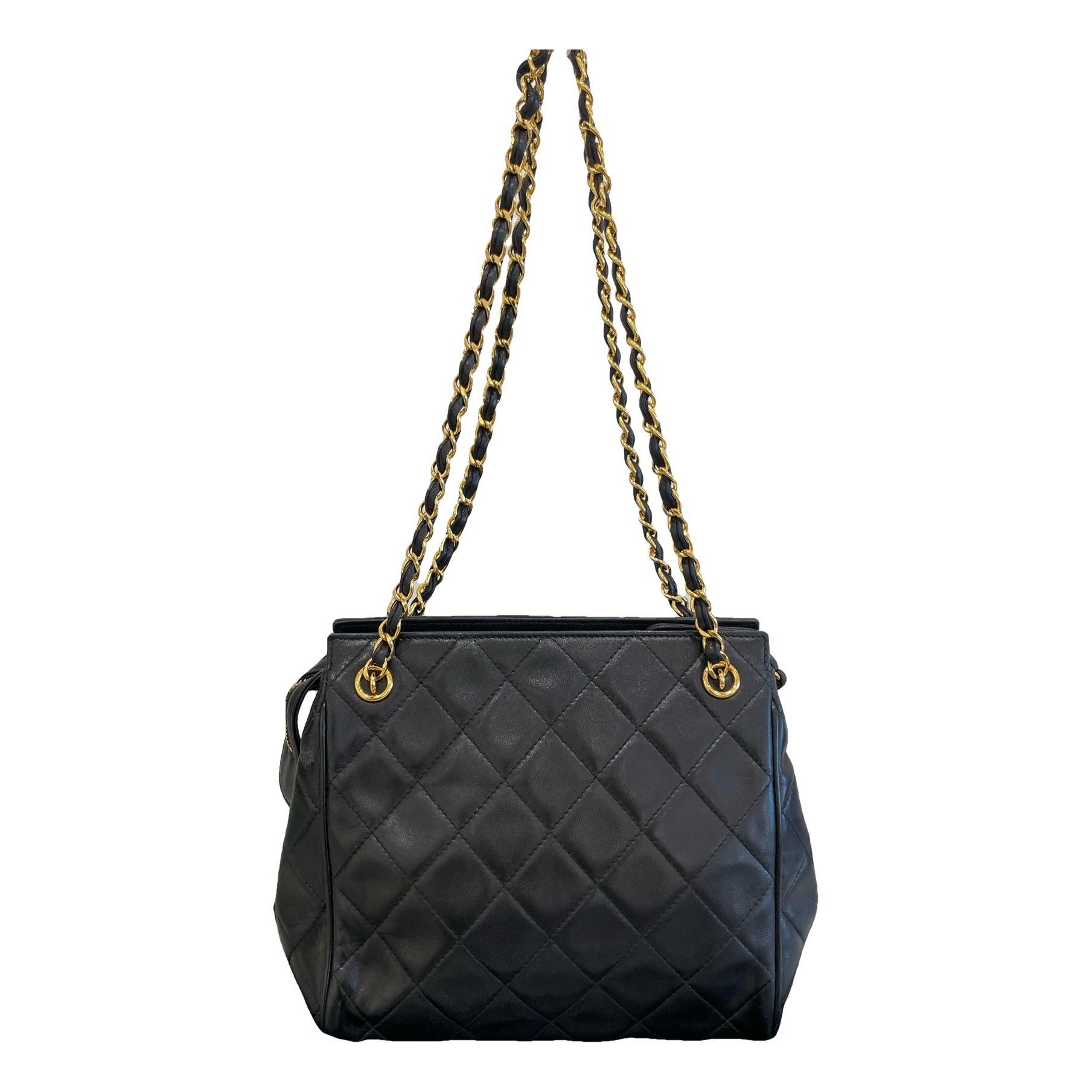 Grand shopping leather tote