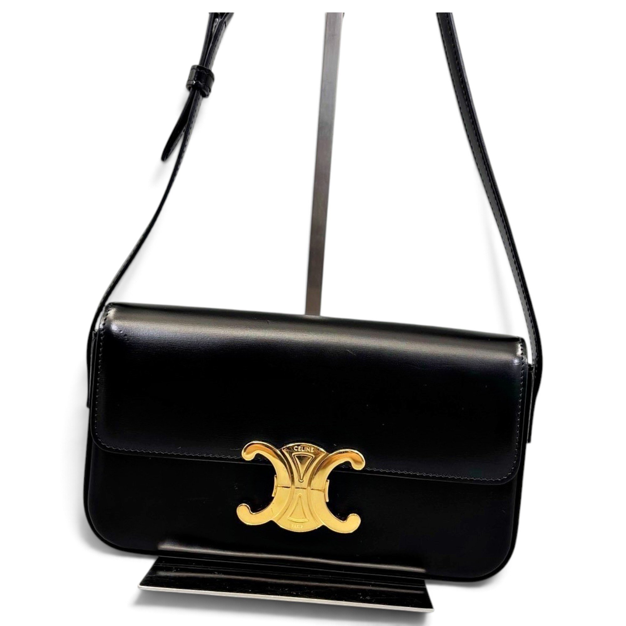 Celine Triomphe Long leather handbag