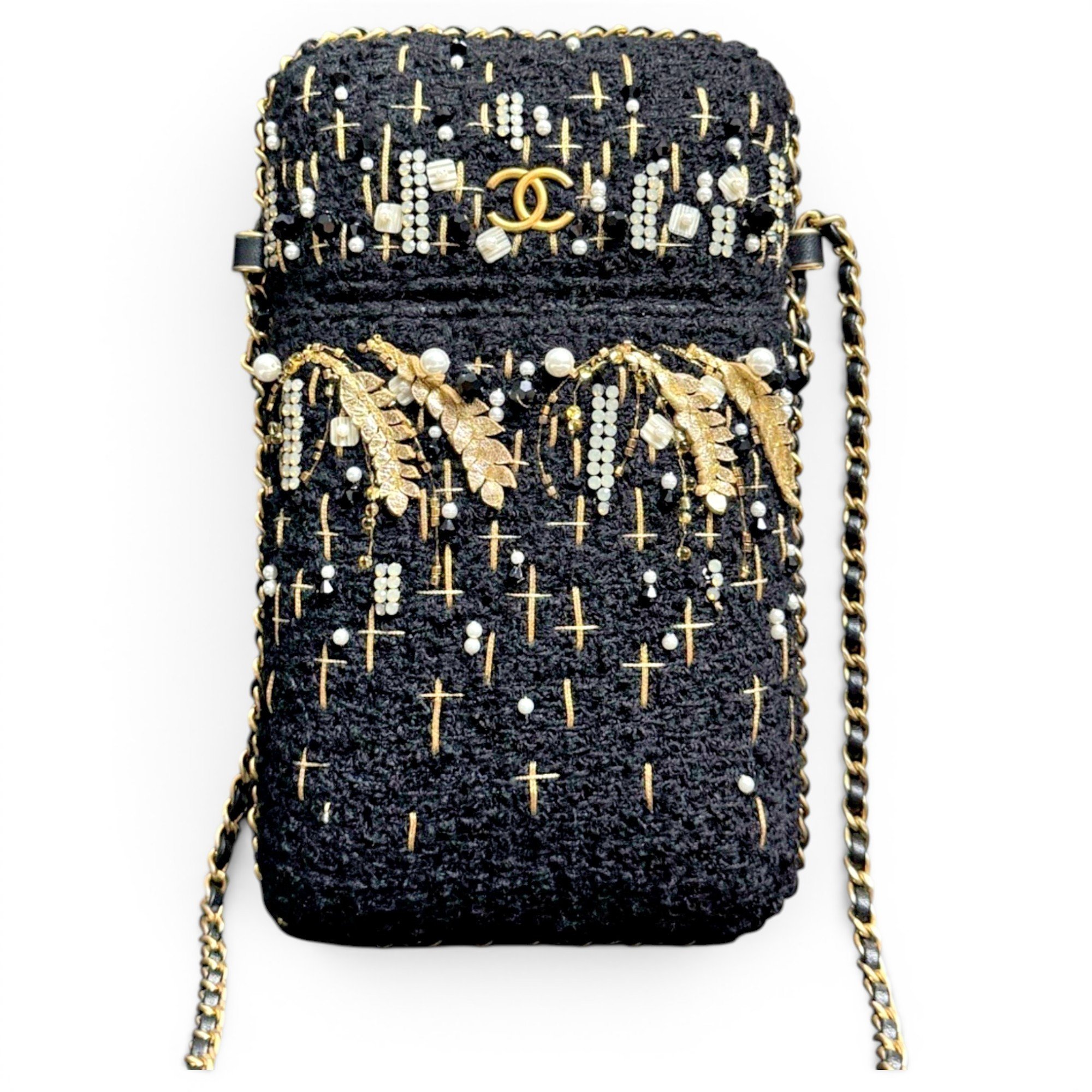 Tweed crossbody bag