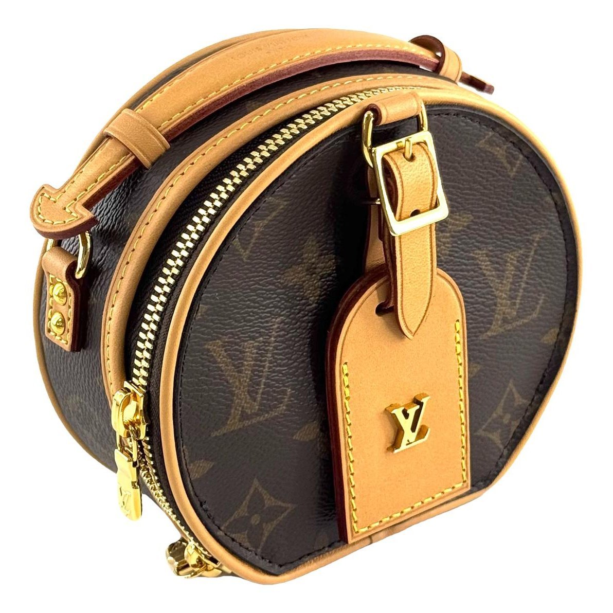 Boîte chapeau souple leather handbag