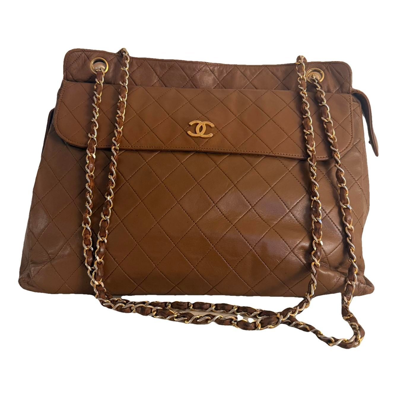 Leather tote