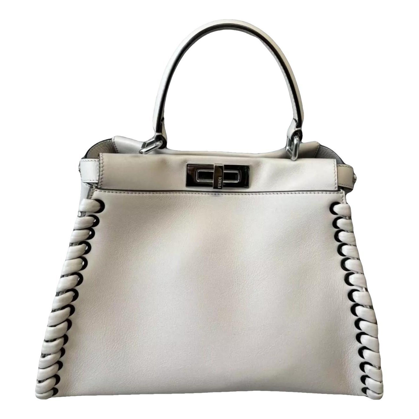 Peekaboo leather handbag