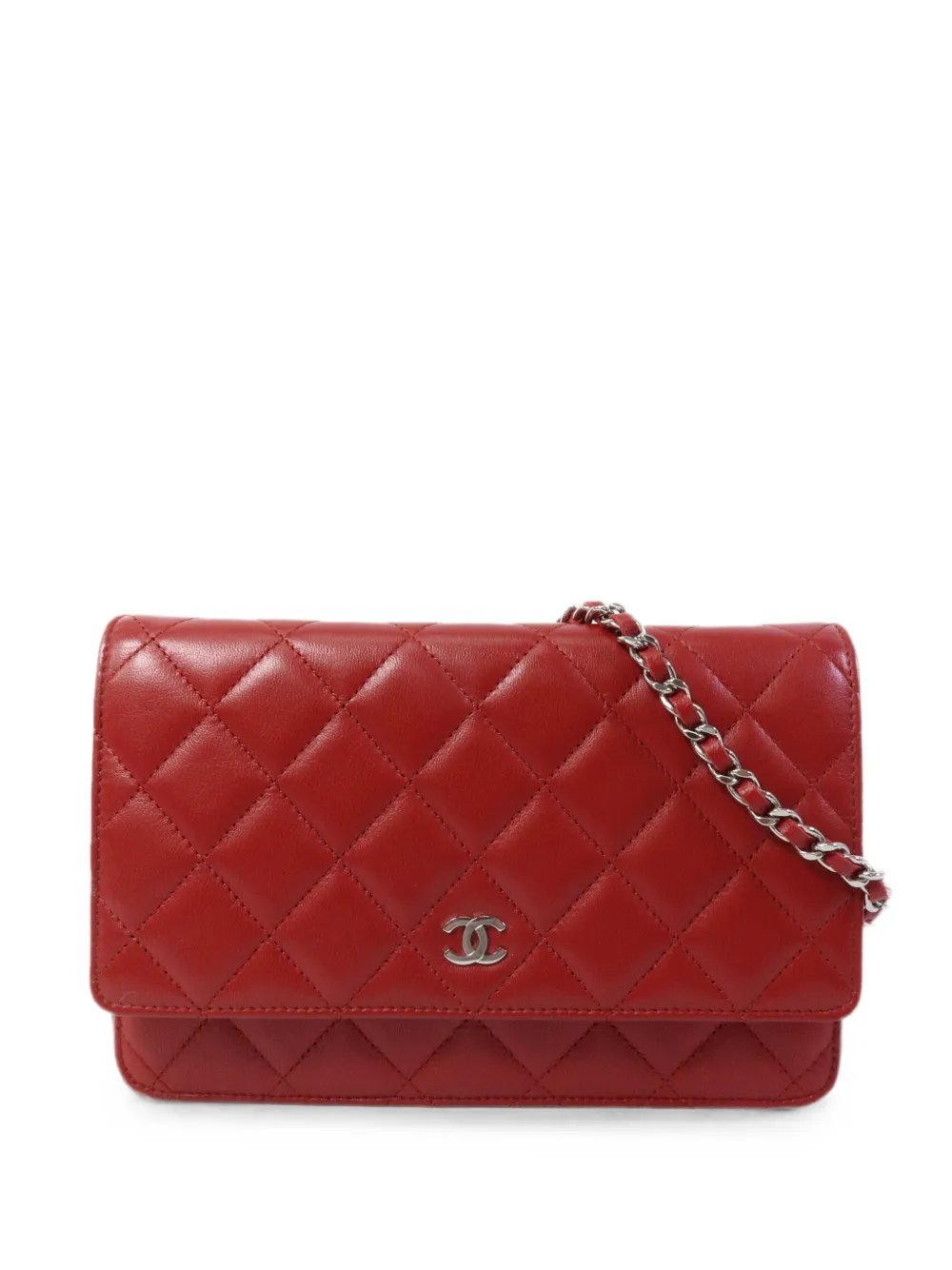 quilted Wallet On Chain shoulder bag