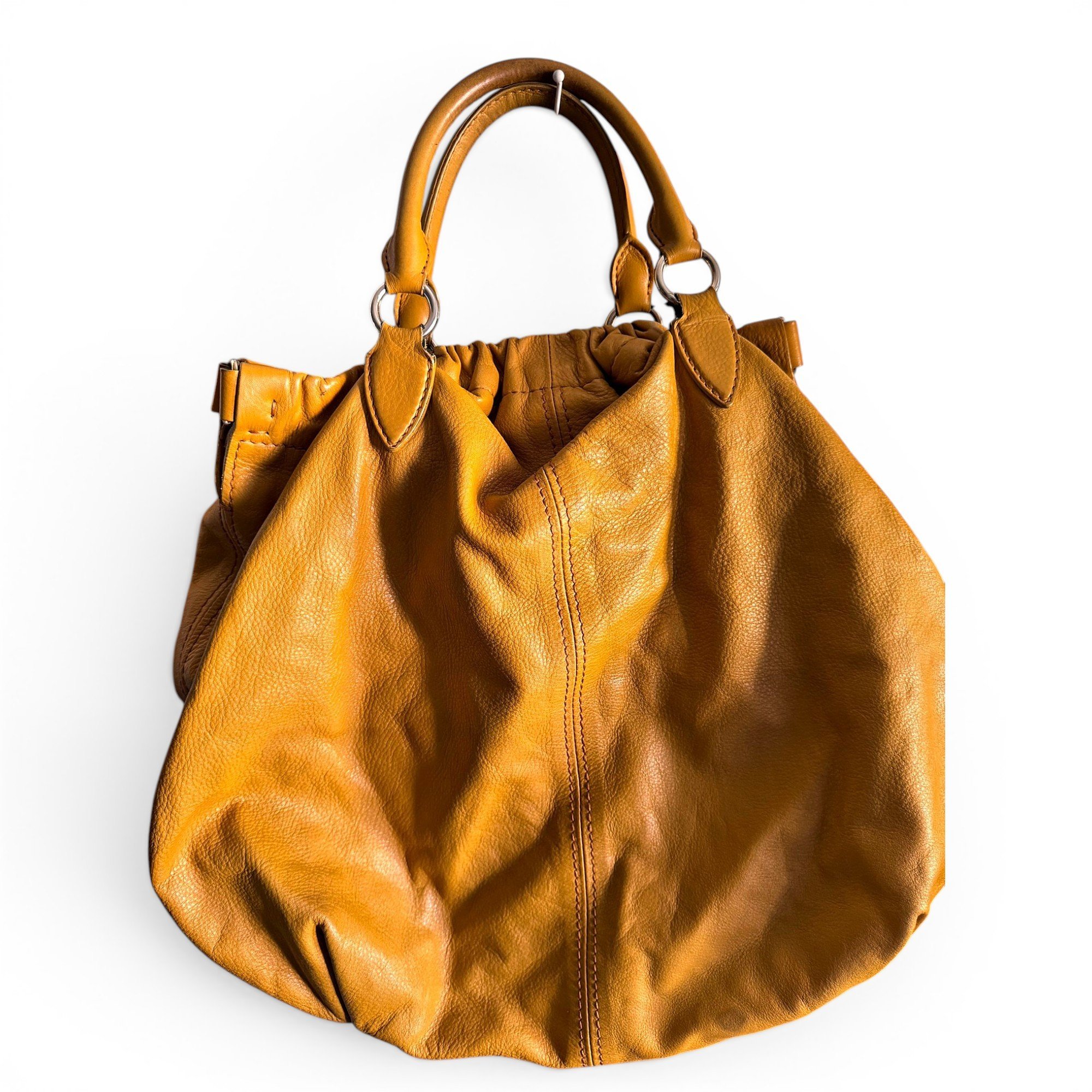 Leather handbag