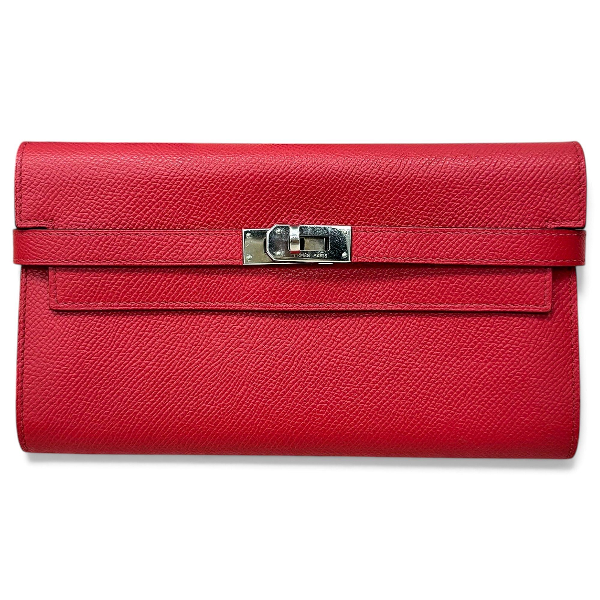 Kelly to go leather clutch bag