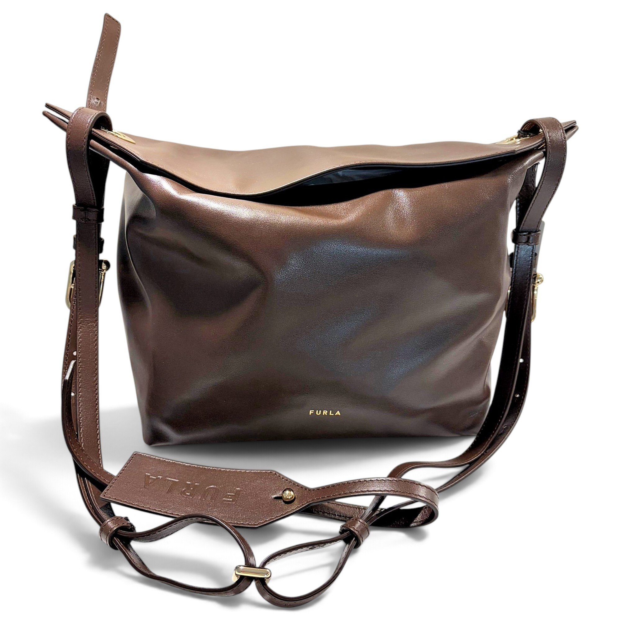 Leather handbag