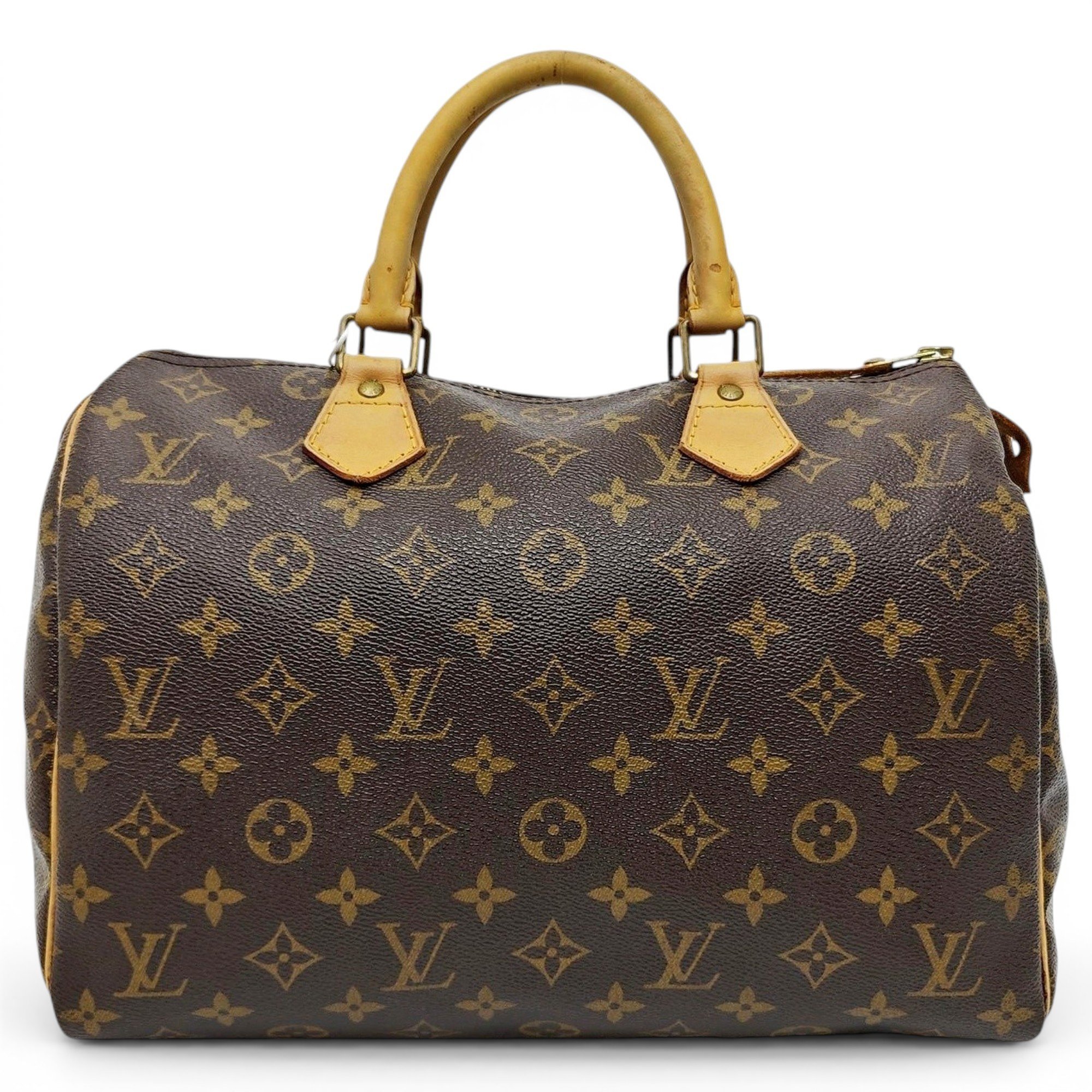 Nano Speedy / Mini HL leather handbag