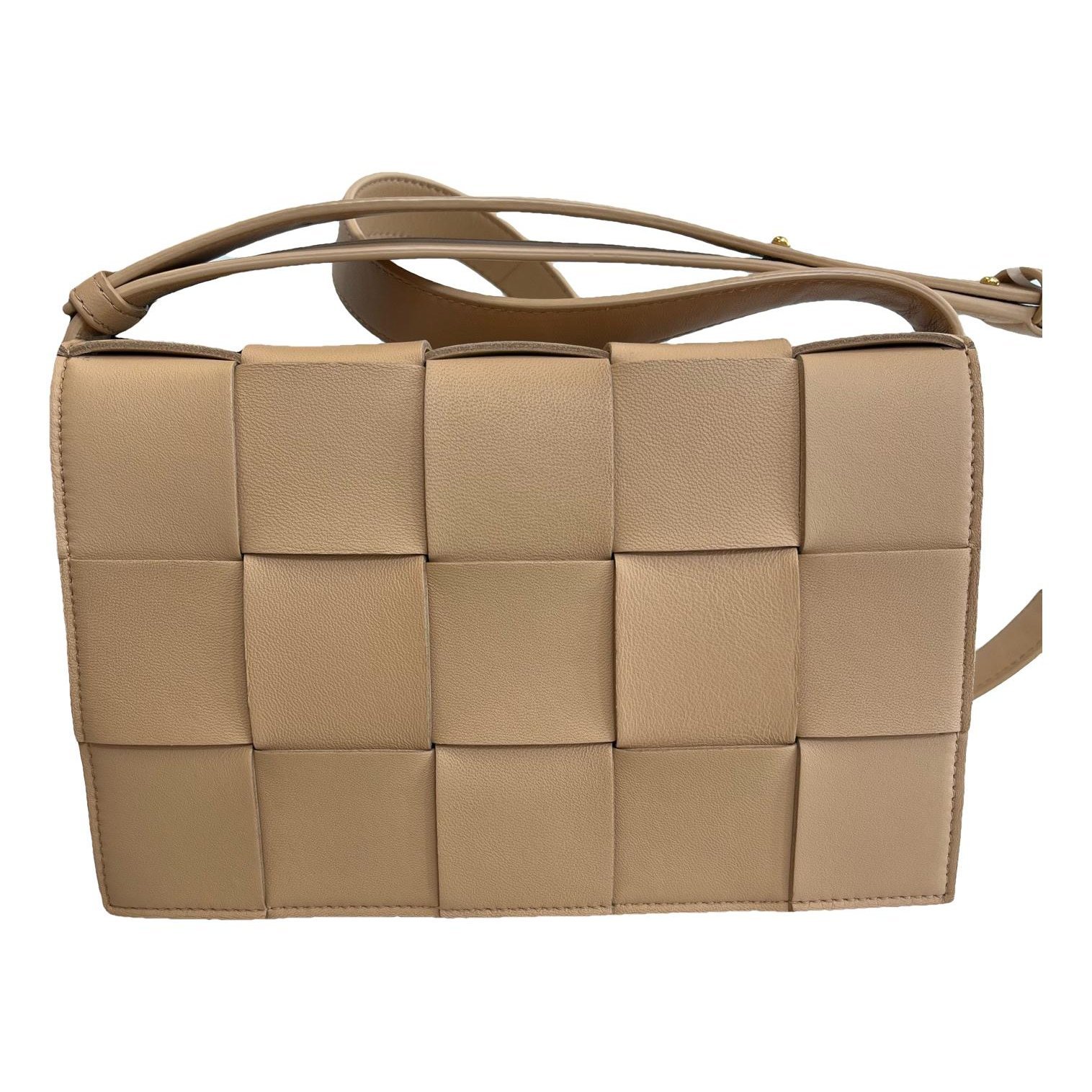 Cassette leather crossbody bag