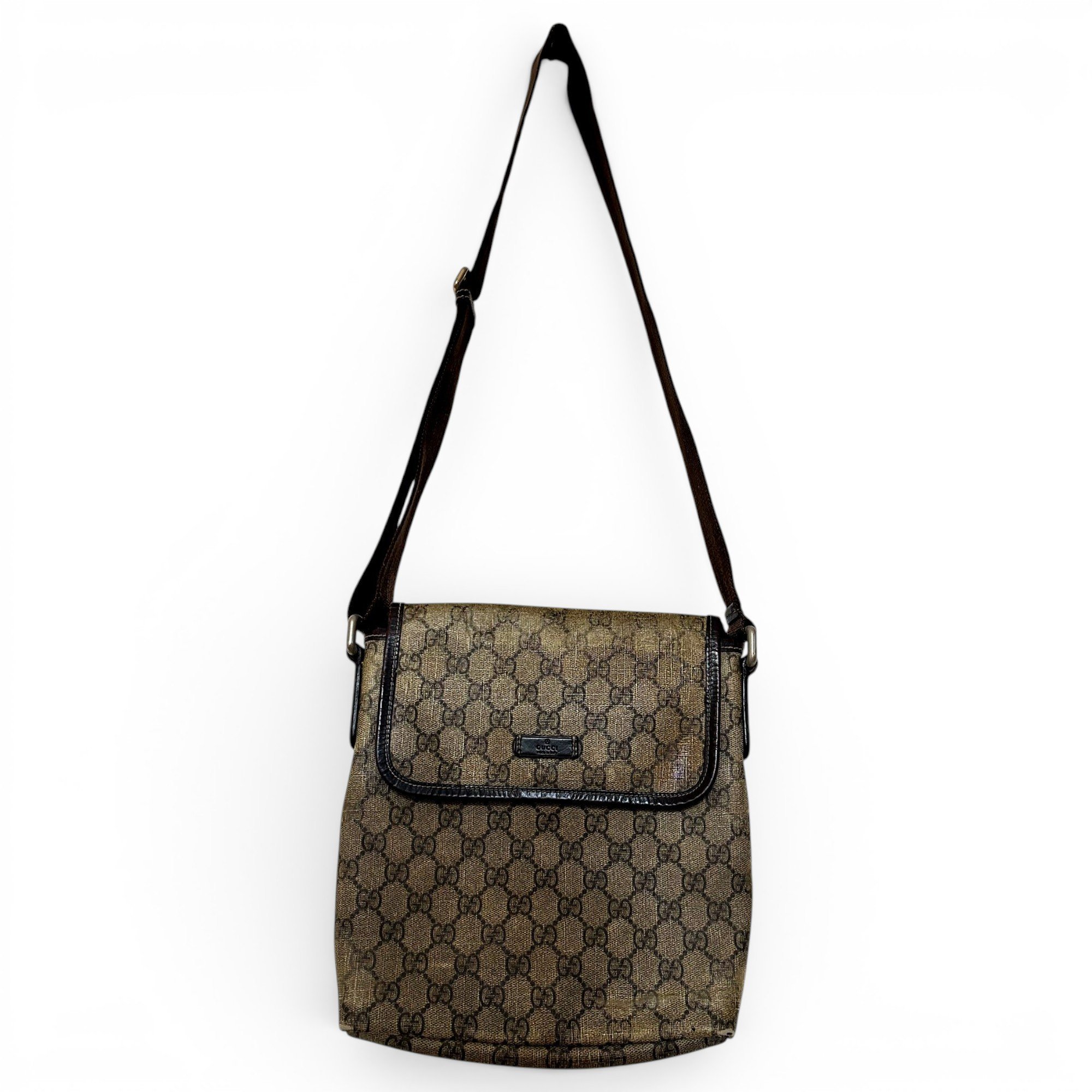 Ophidia cloth crossbody bag