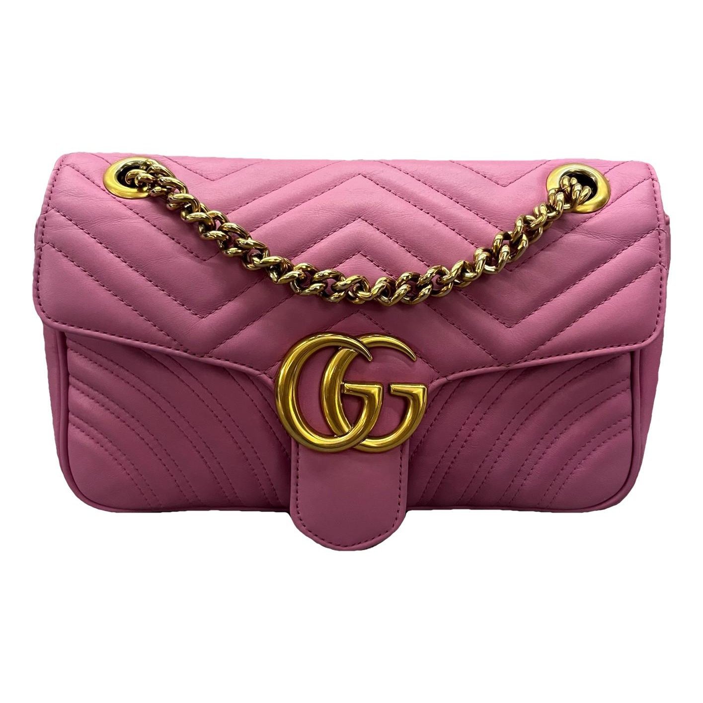 GG Marmont Flap leather crossbody bag