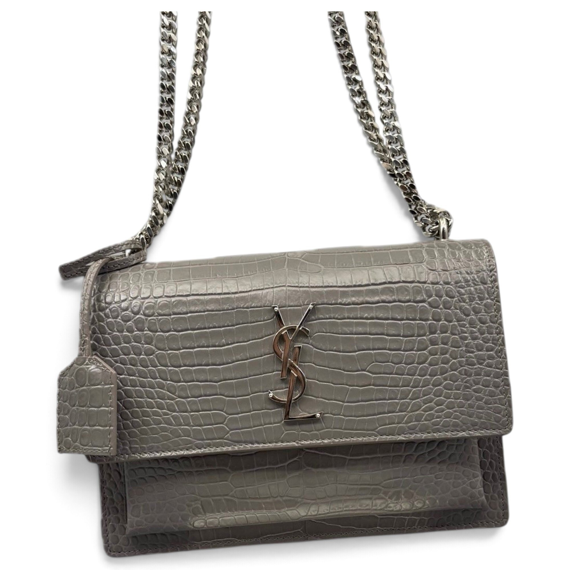 Sunset leather handbag
