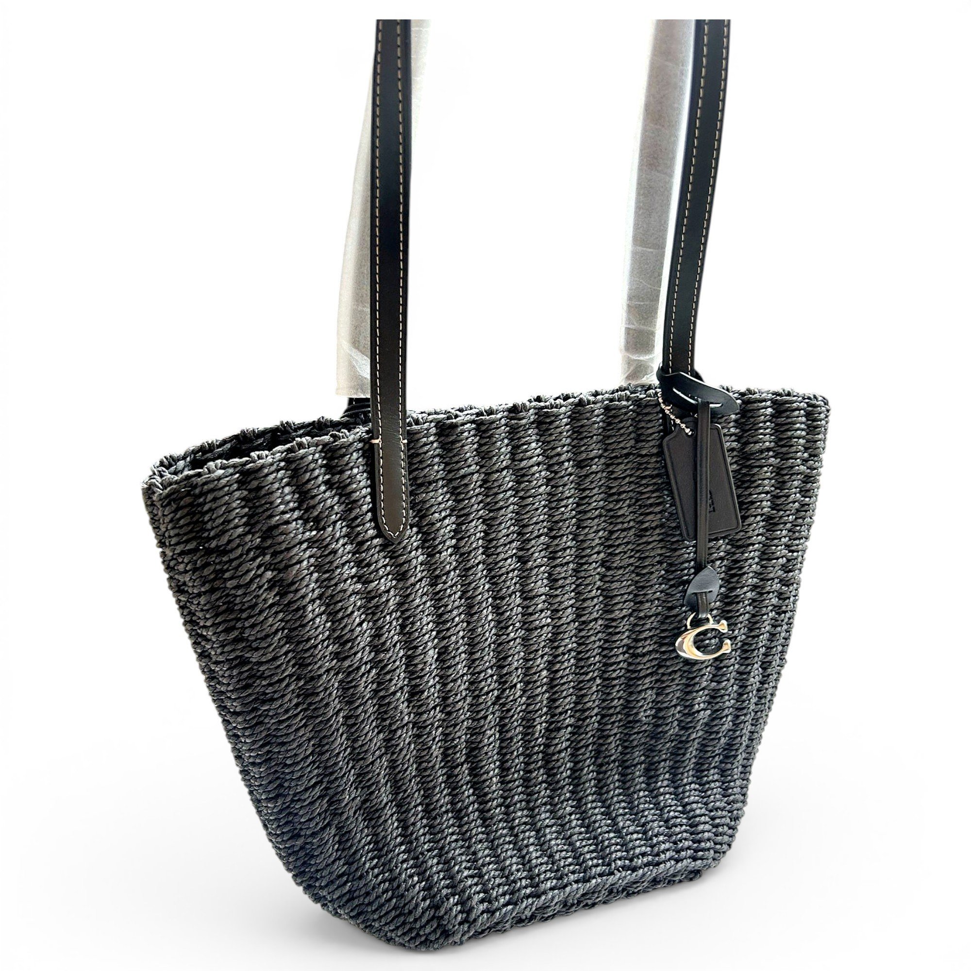 Leather tote