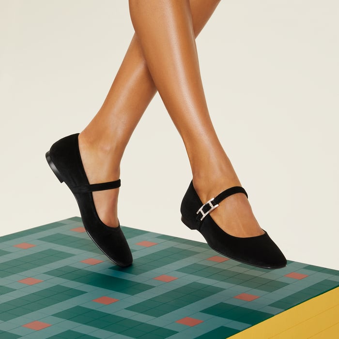 Noir Jane Ballet Flat